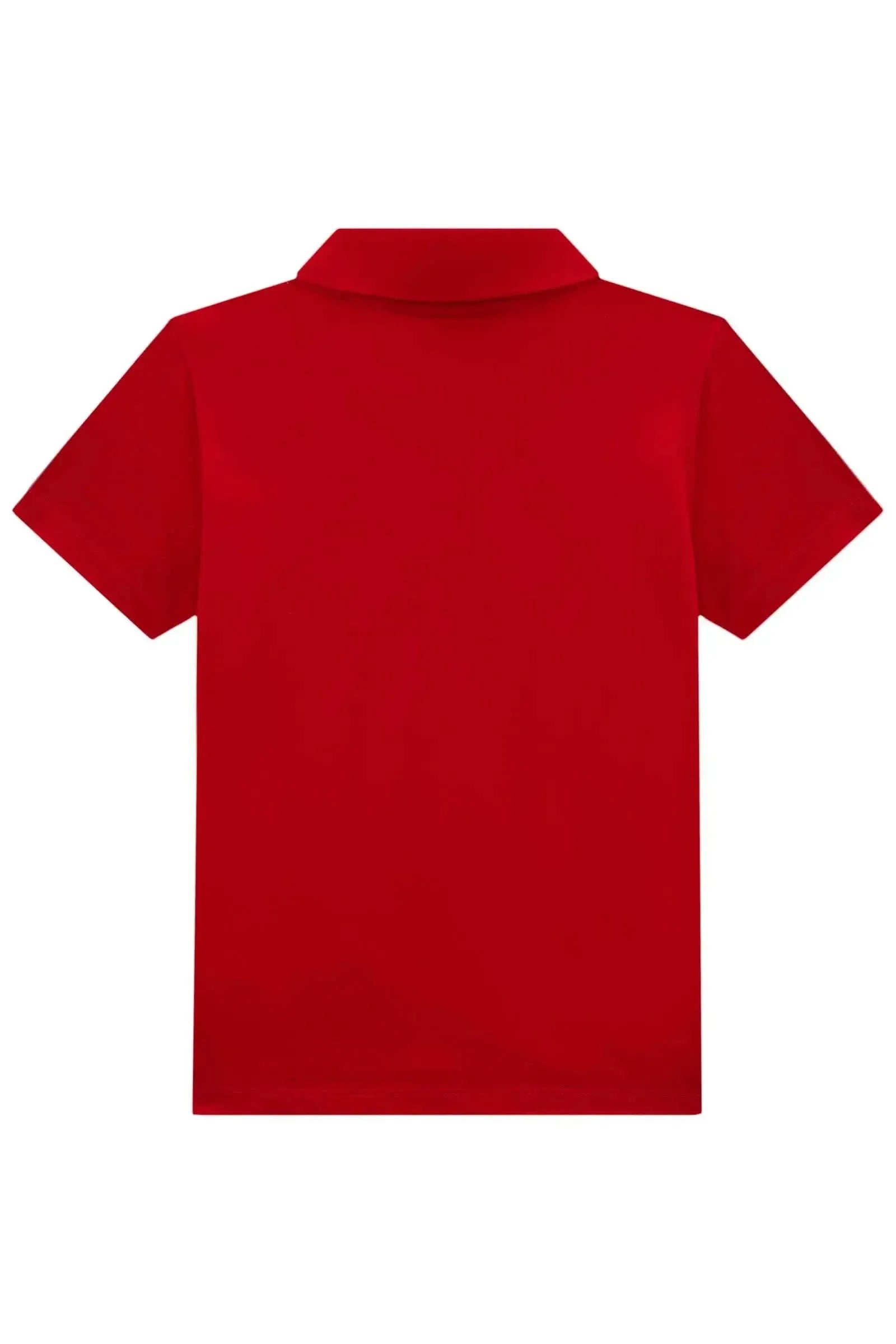 Camisa Polo em Meia Malha 84836 LucBoo Infantil Menino
