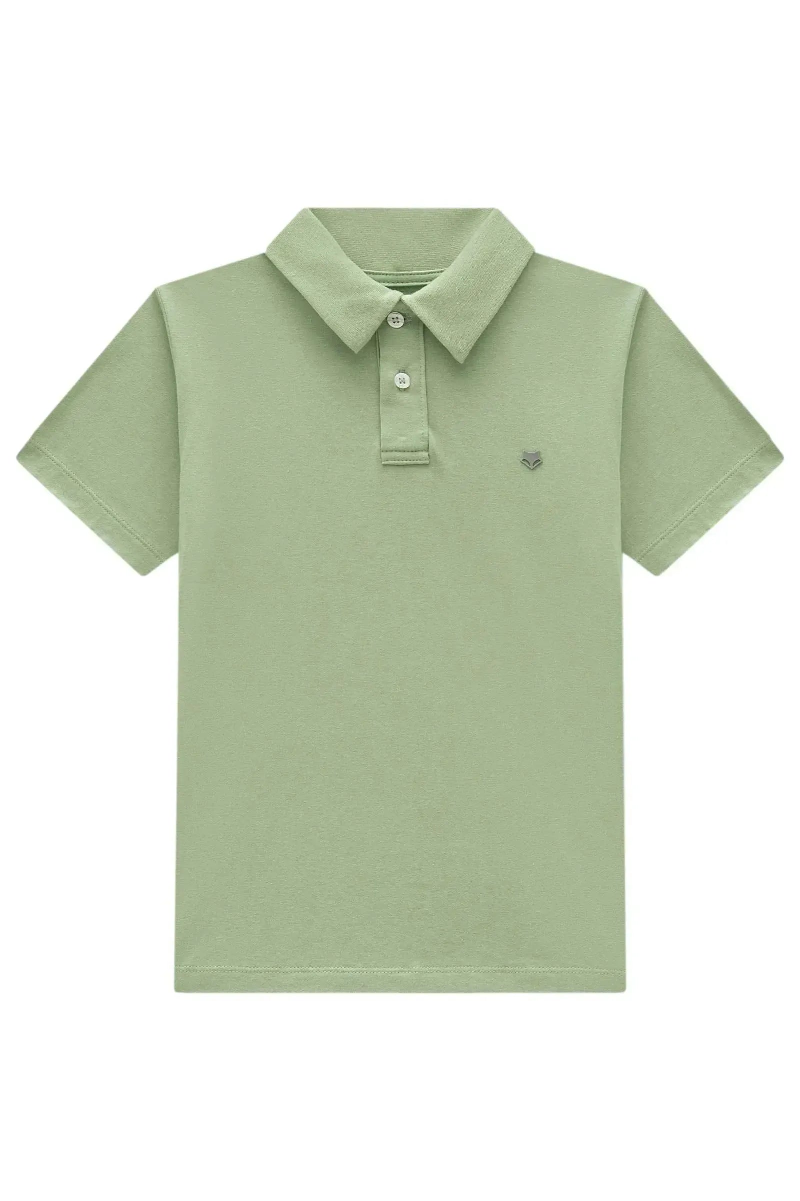 Camisa Polo em Meia Malha 94871 Johnny Fox Teen Menino