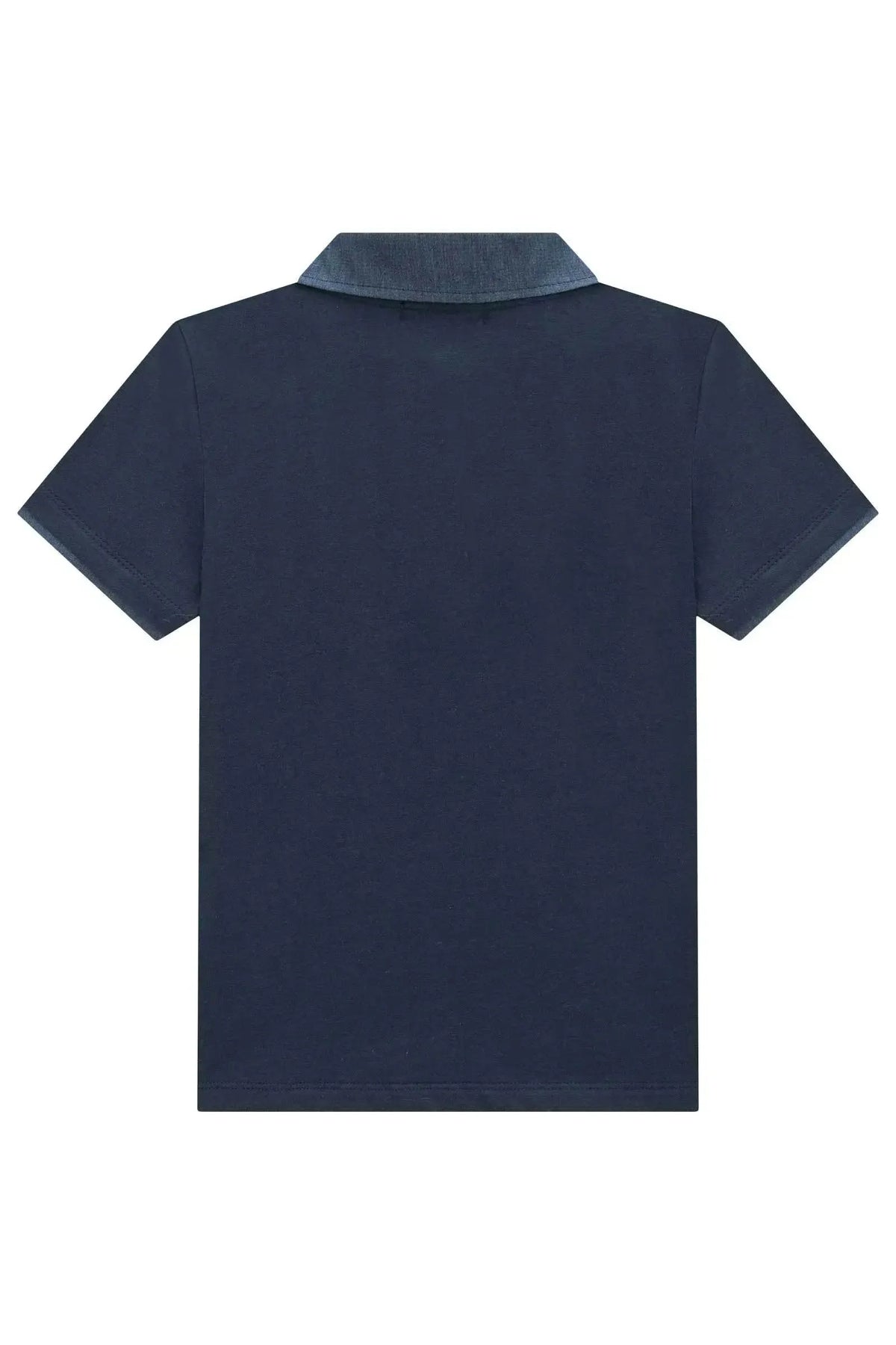 Camisa Polo em Meia Malha 99301 LucBoo Infantil Menino