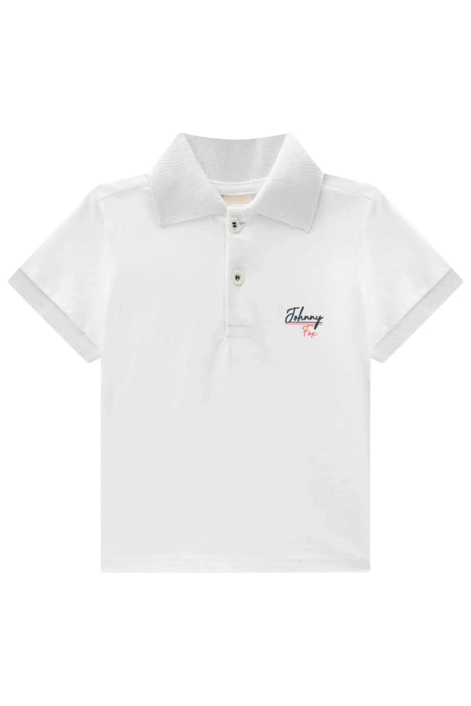 Camisa Polo em Piquet com Elastano 87679 Johnny Fox Bebê Menino