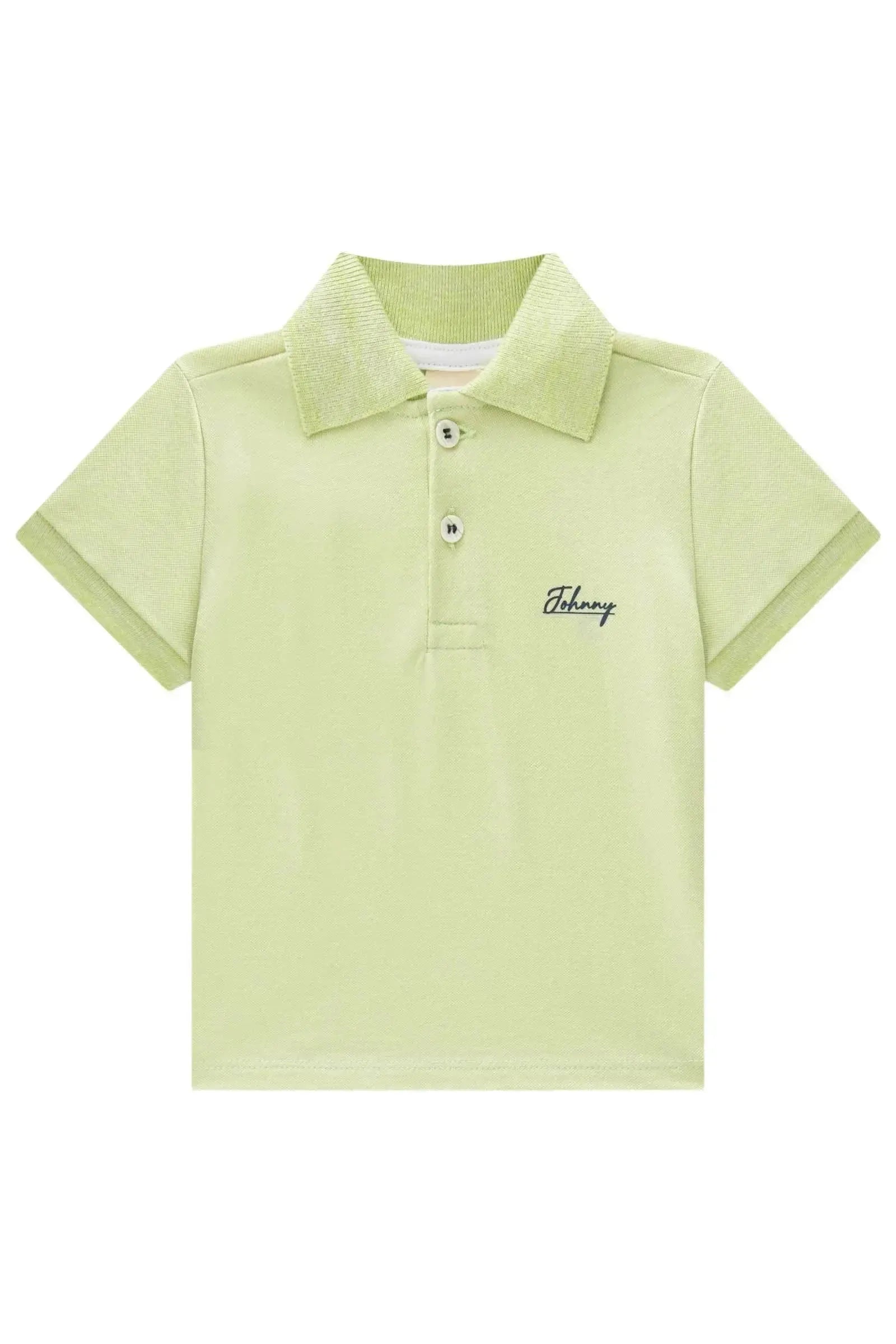 Camisa Polo em Piquet com Elastano 87679 Johnny Fox Bebê Menino