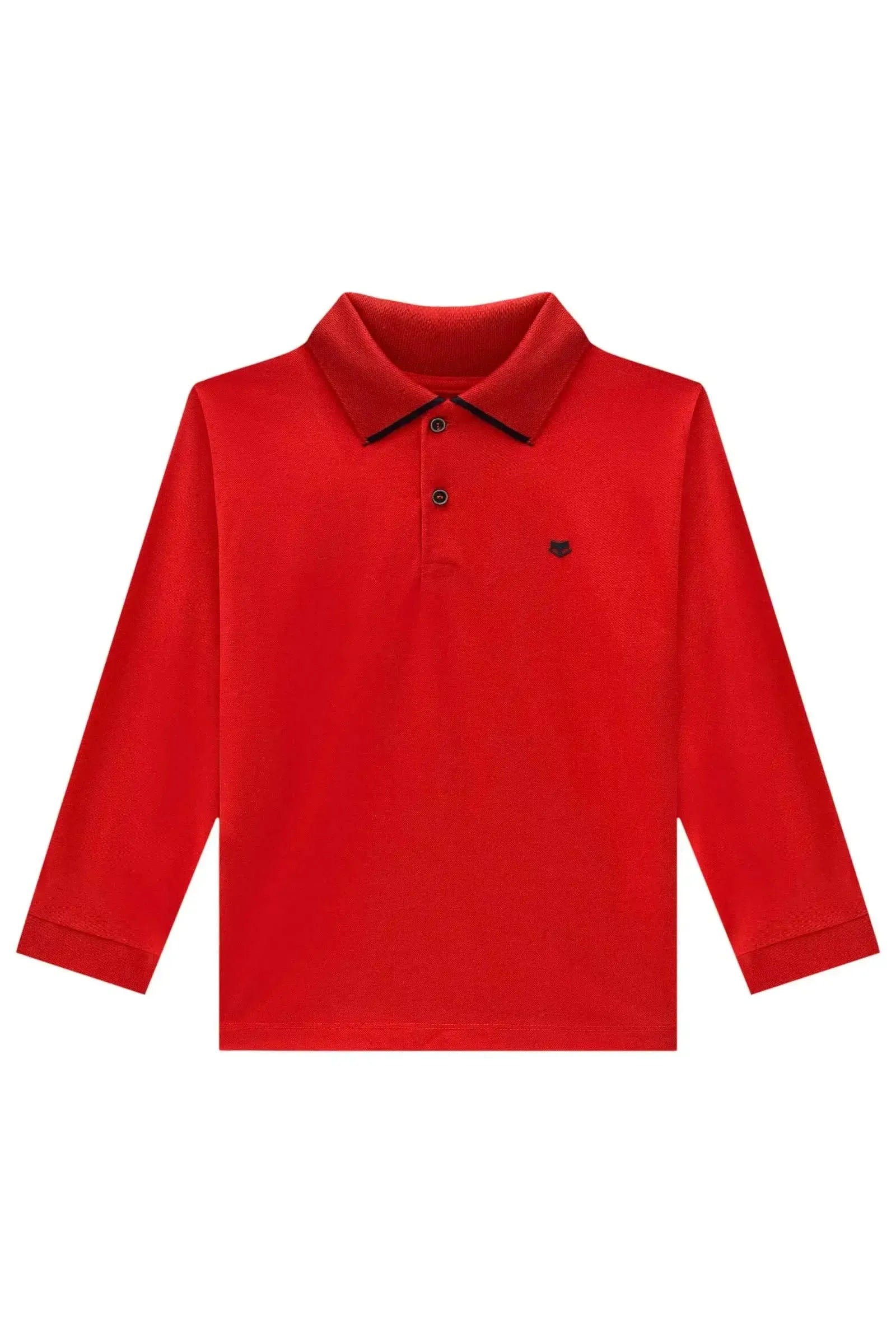 Camisa Polo em Piquet com Elastano 89372 Johnny Fox Teen Menino