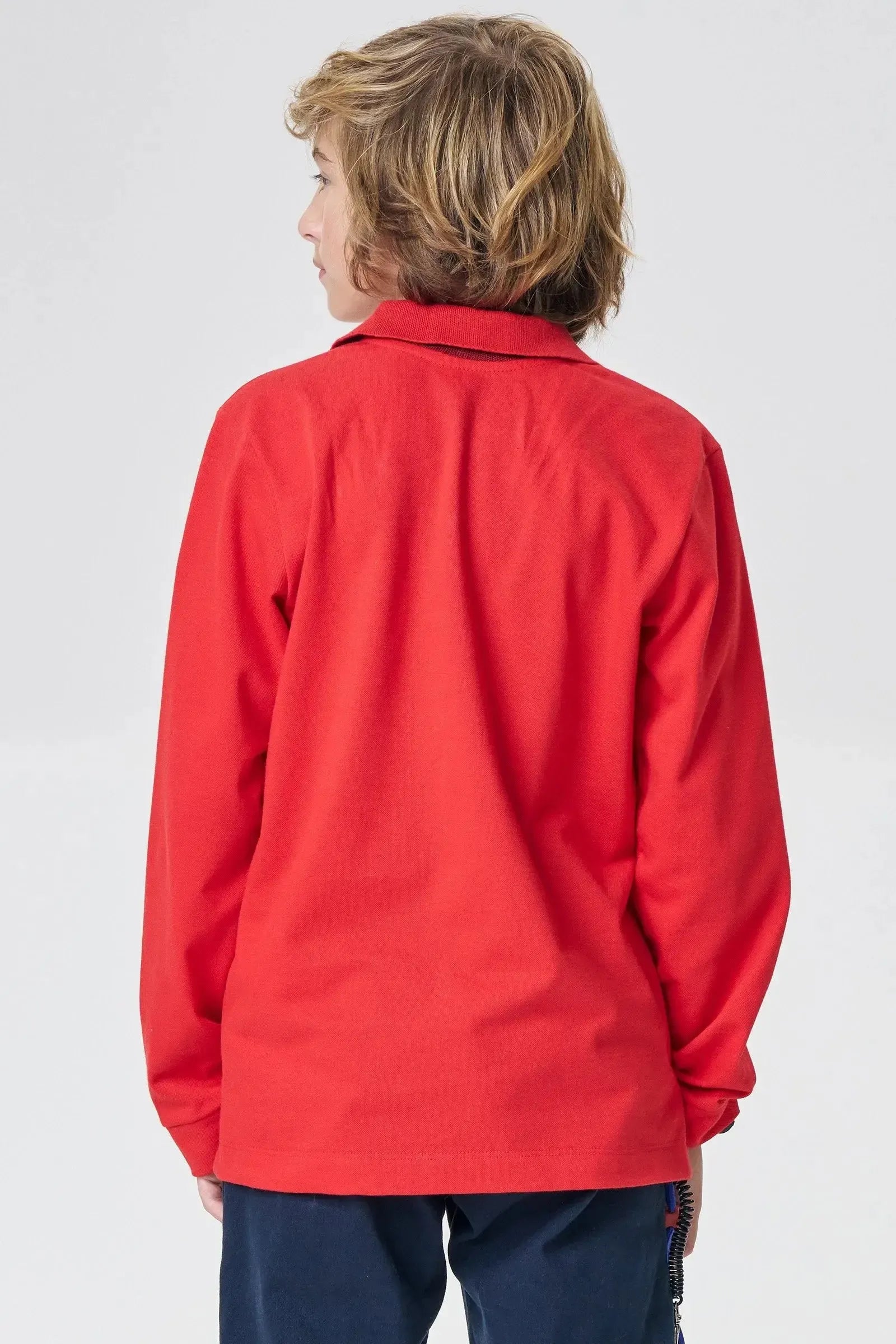 Camisa Polo em Piquet com Elastano 89372 Johnny Fox Teen Menino