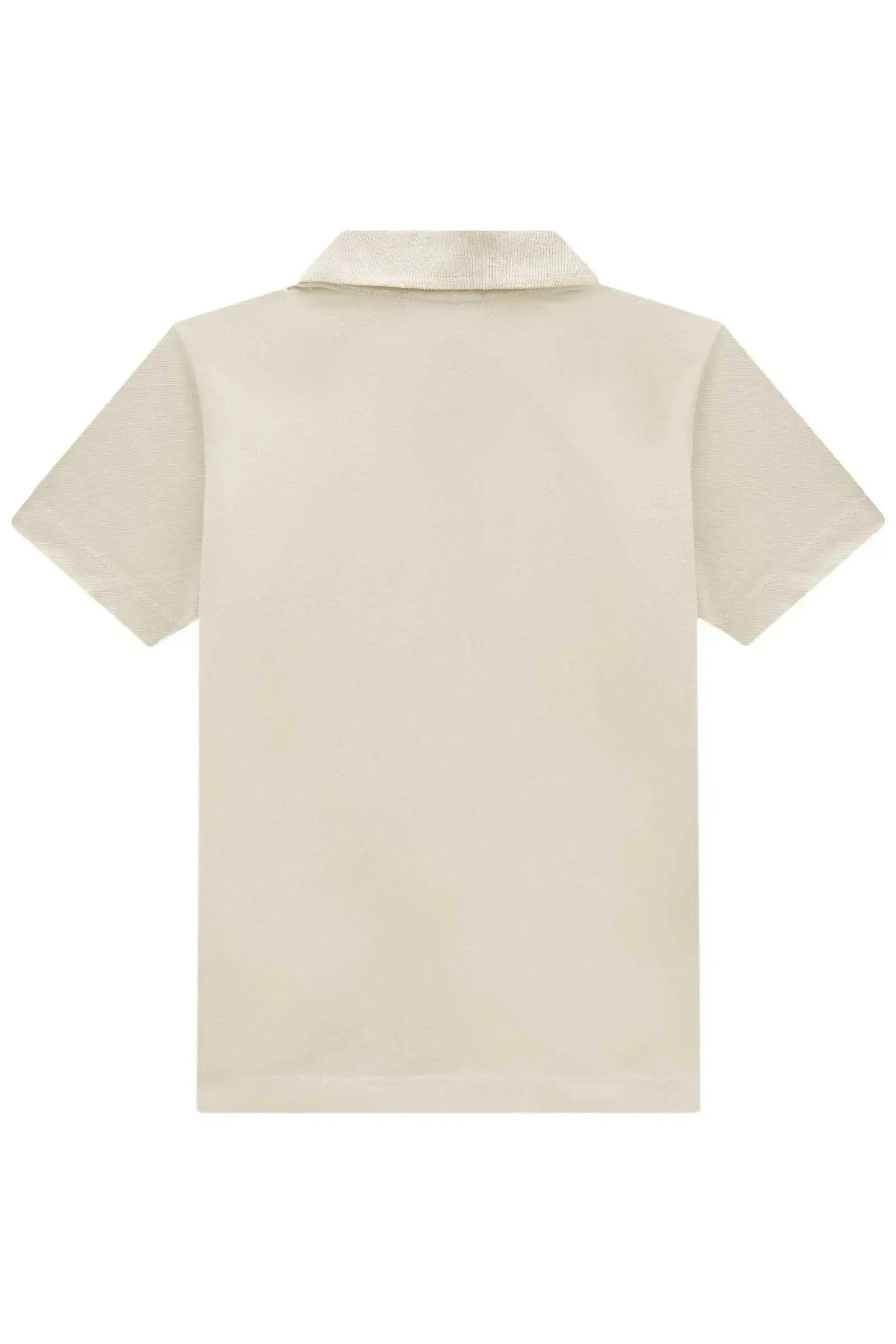 Camisa Polo em Piquet com Elastano 93506 LucBoo Infantil Menino