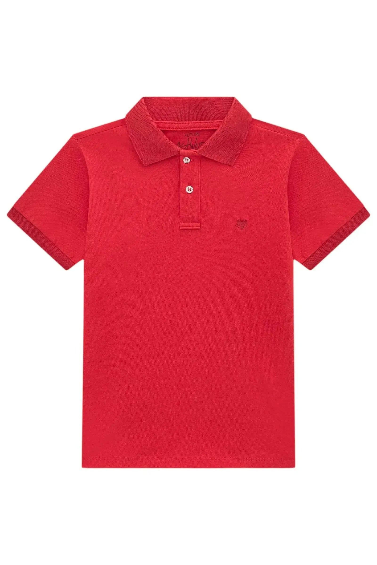Camisa Polo em Piquet com Elastano 94466 Johnny Fox Teen Menino
