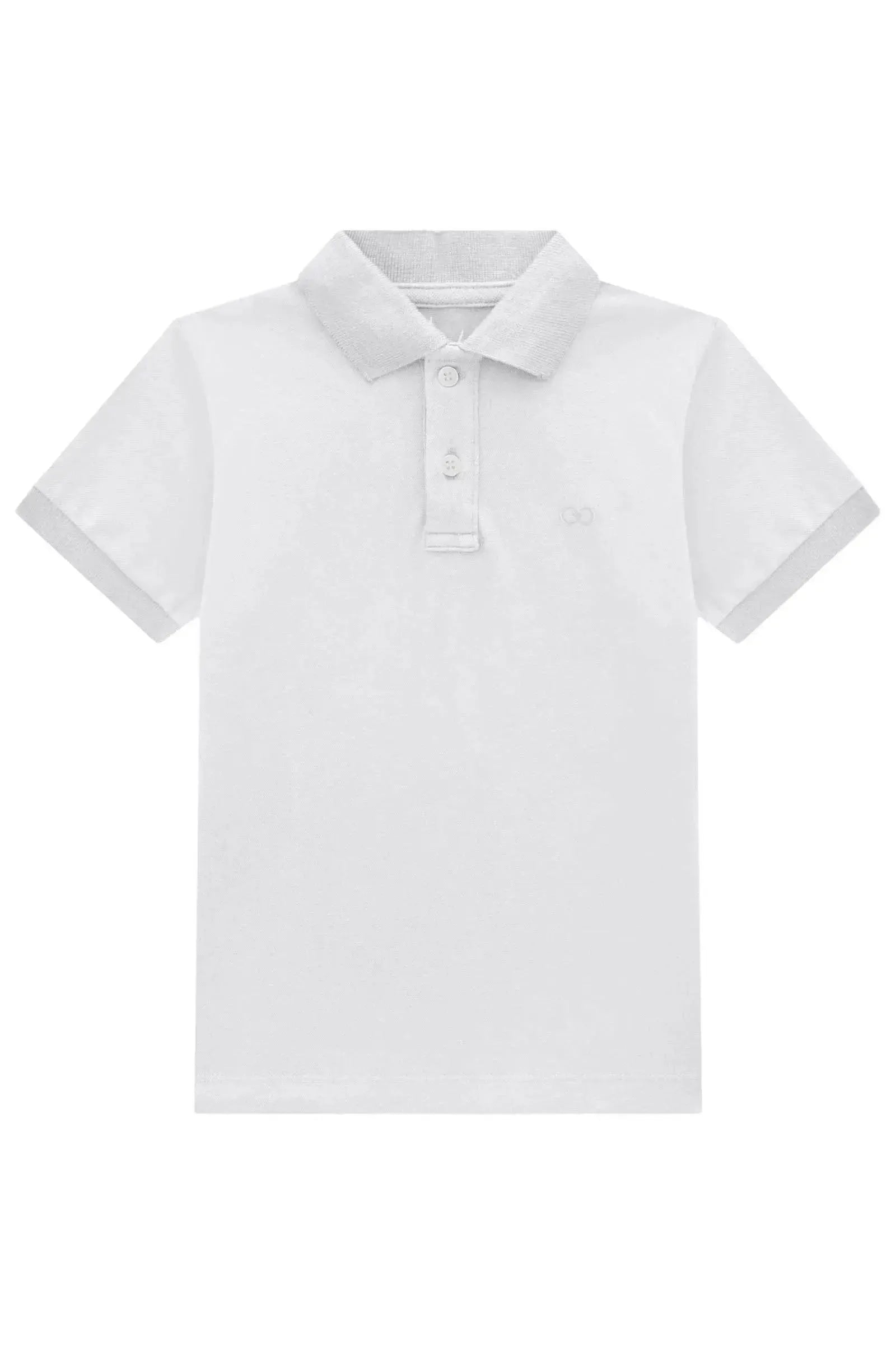 Camisa Polo em Piquet com Elastano 94544 LucBoo Infantil Menino