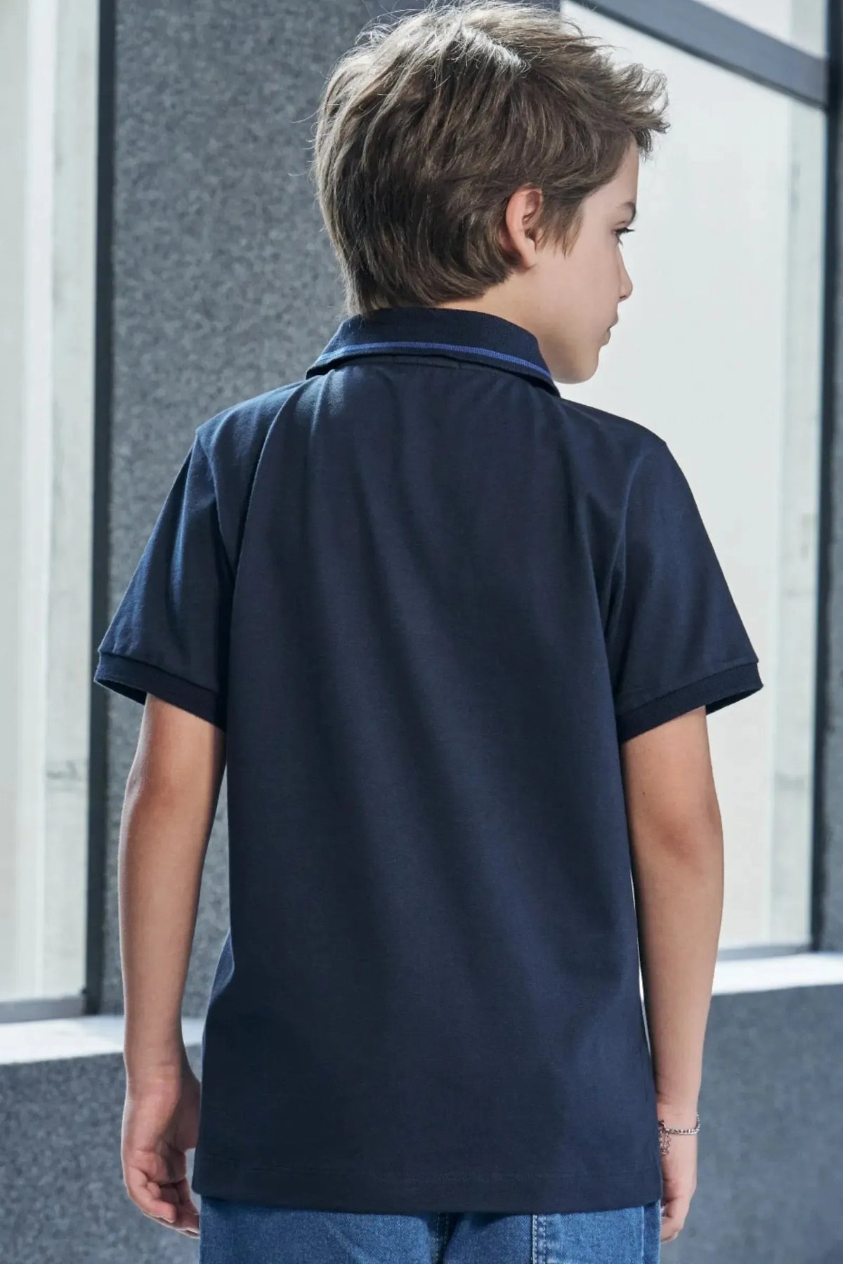 Camisa Polo em Piquet com Elastano 97859 Johnny Fox Teen Menino