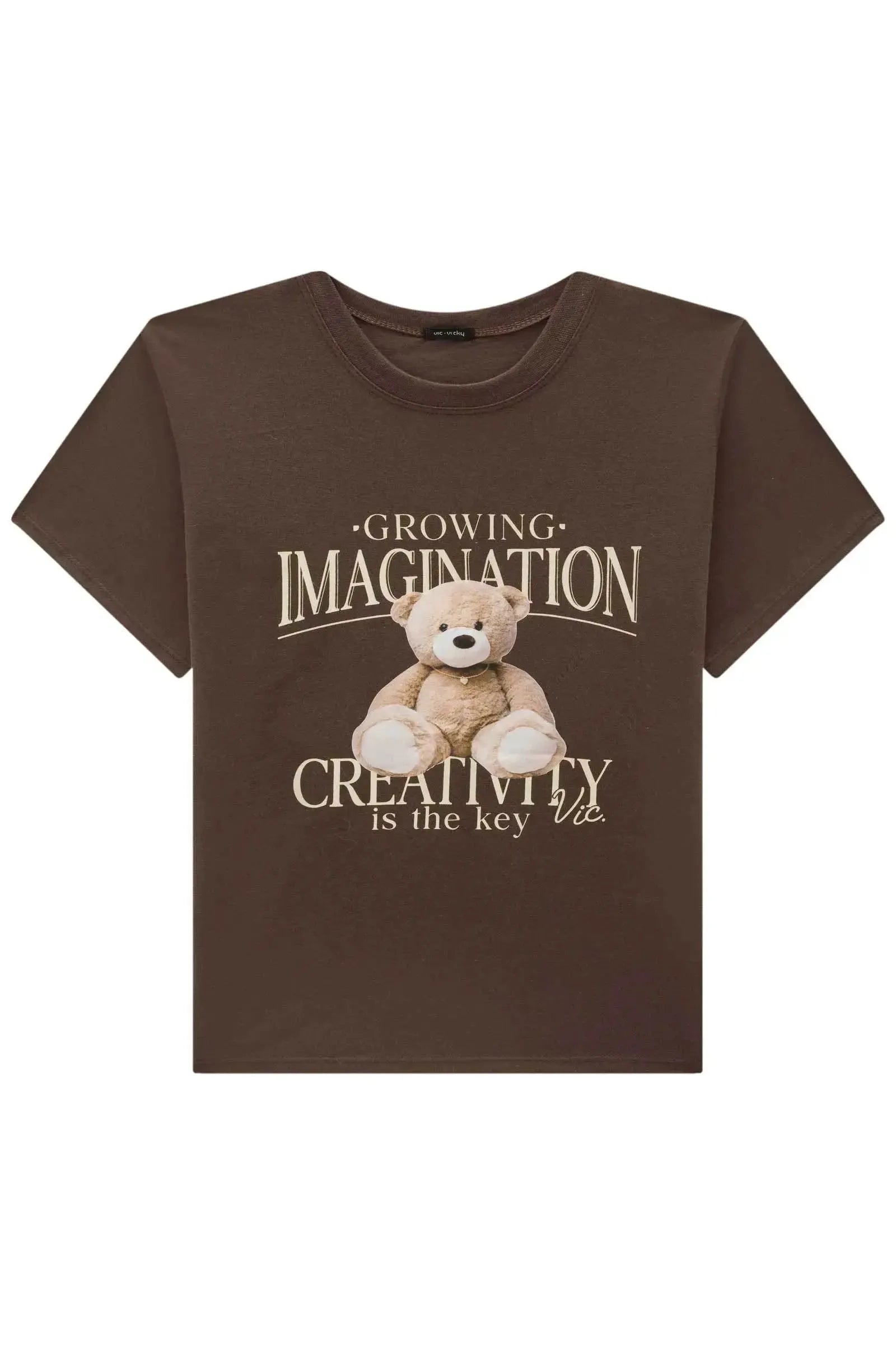 Camiseta Comfy em Meia Malha 89175 Vic&Vicky Teen Menina