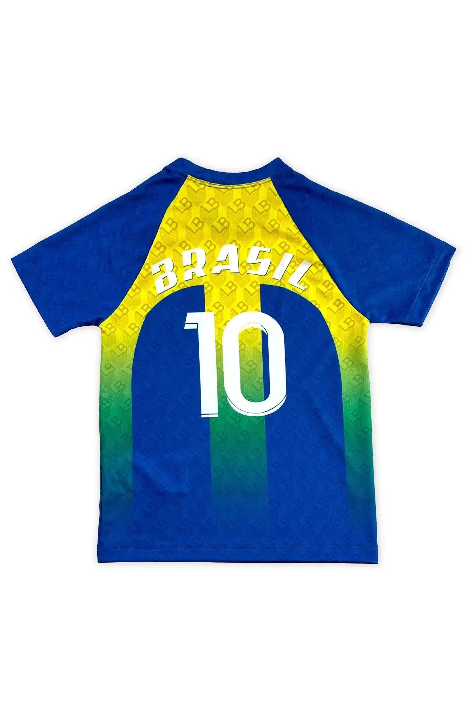 Camiseta Copa Brasil em Malha DRY Esportiva Leve Respirável e Confortável com Estampa Vibrante Para Torcer com Estilo e Liberdade. 99765 LucBoo Infantil Menino