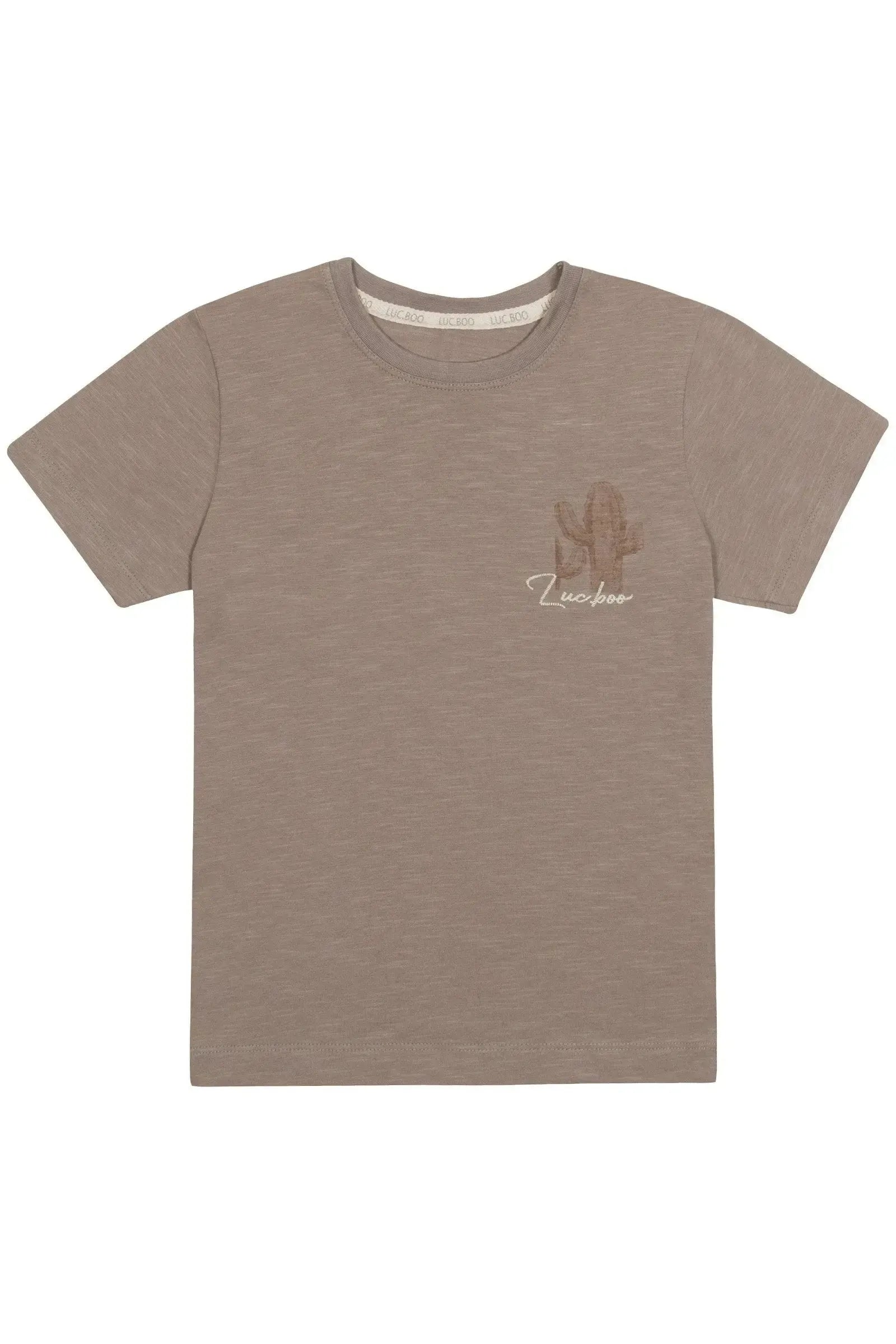 Camiseta em Malha 86547 LucBoo Infantil Menino