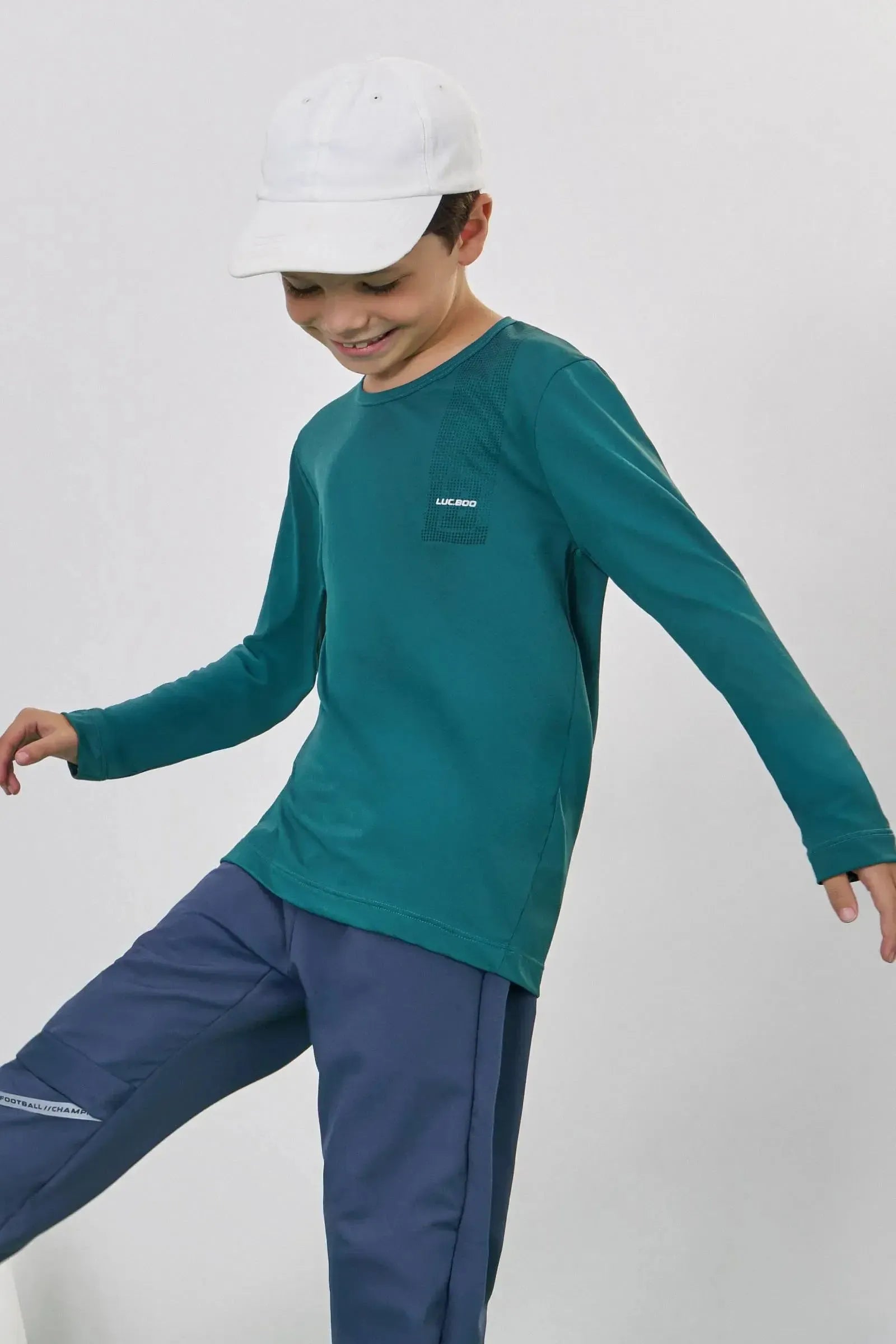 Camiseta em Malha Air Fit 90428 LucBoo Infantil Menino