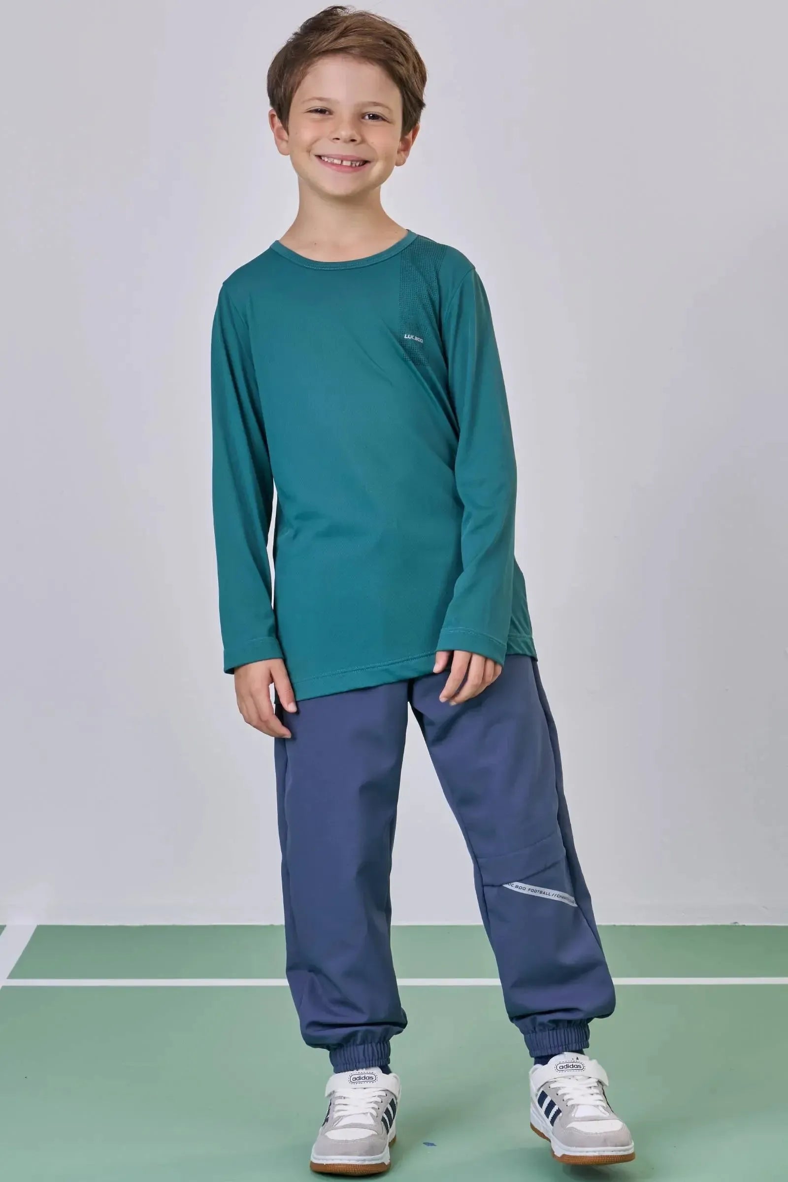 Camiseta em Malha Air Fit 90428 LucBoo Infantil Menino