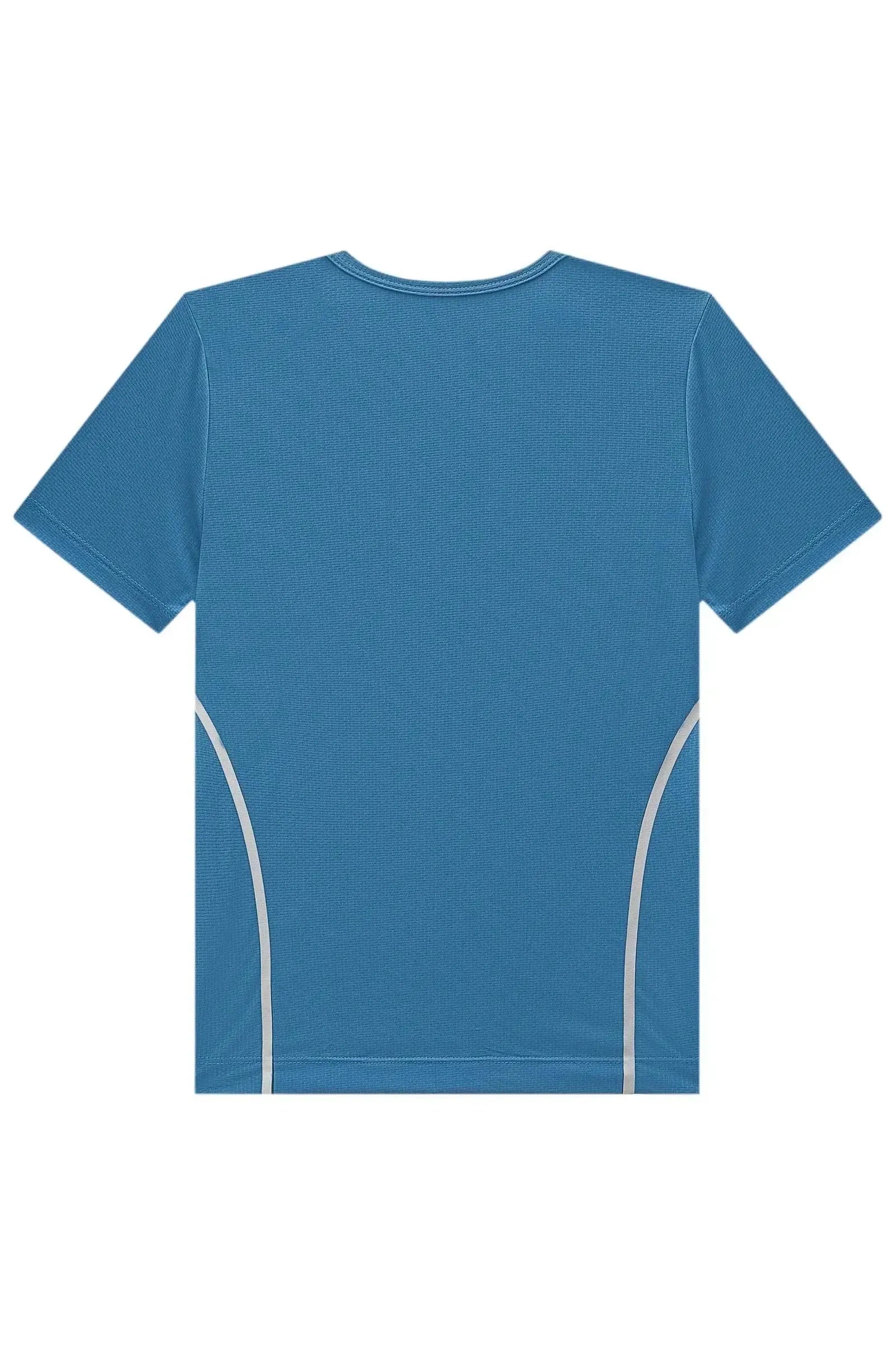 Camiseta em Malha Dry Space Green 87994 LucBoo Infantil Menino