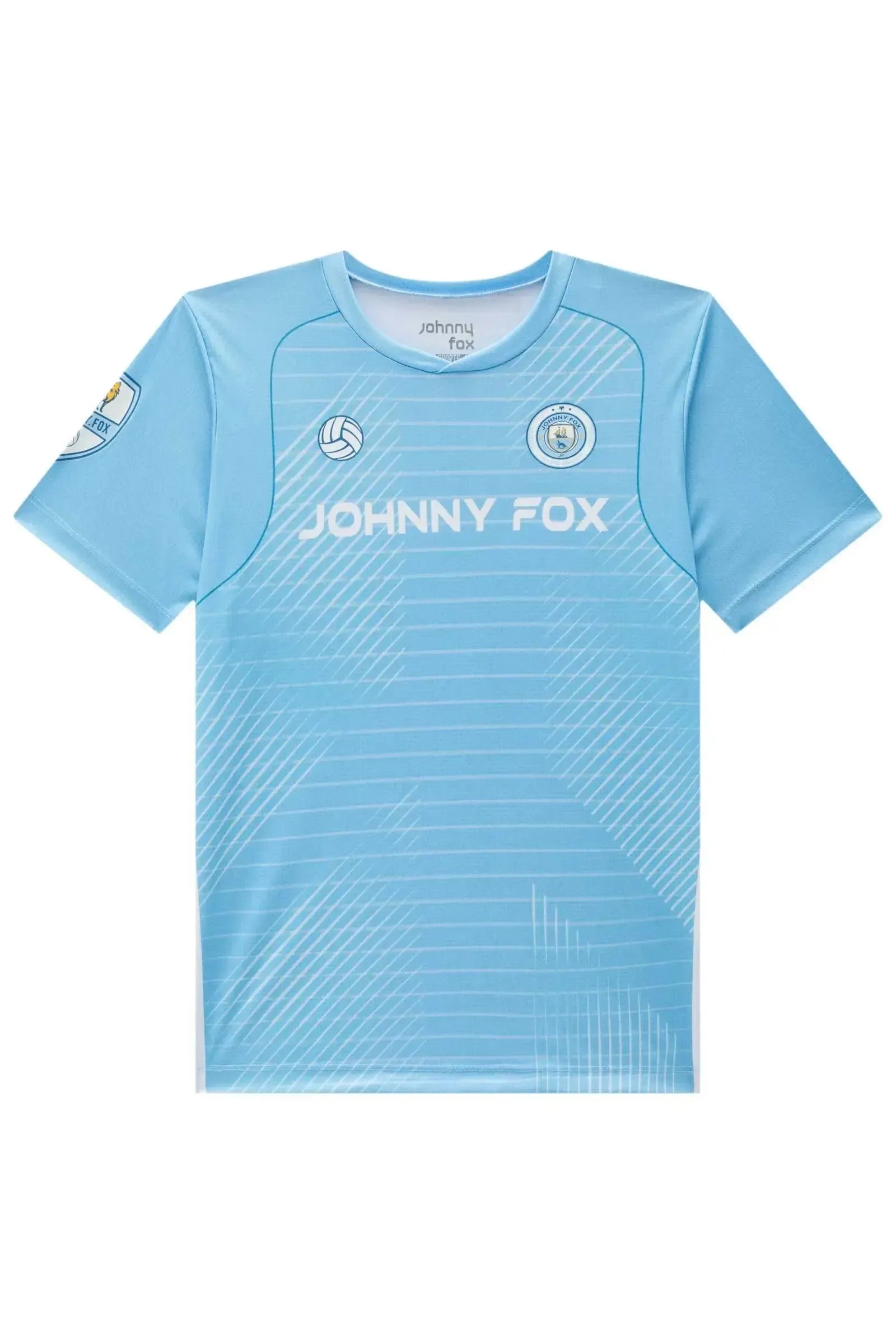 Camiseta em Malha Dry Sport 92929 Johnny Fox Teen Menino