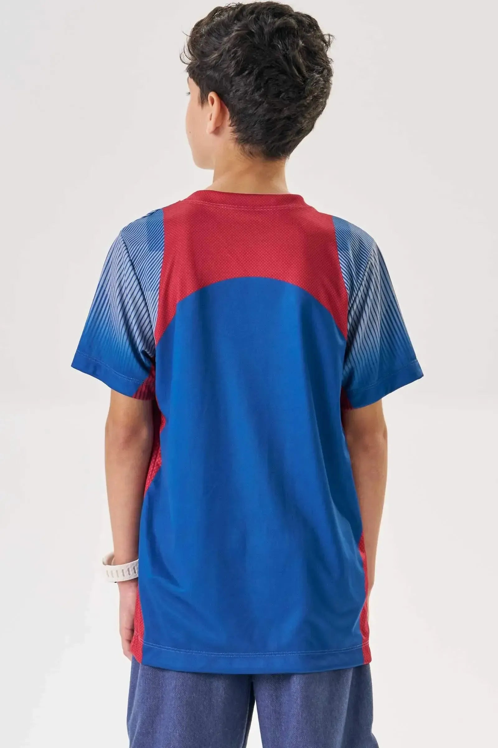 Camiseta em Malha Dry Sports 88619 Johnny Fox Teen Menino