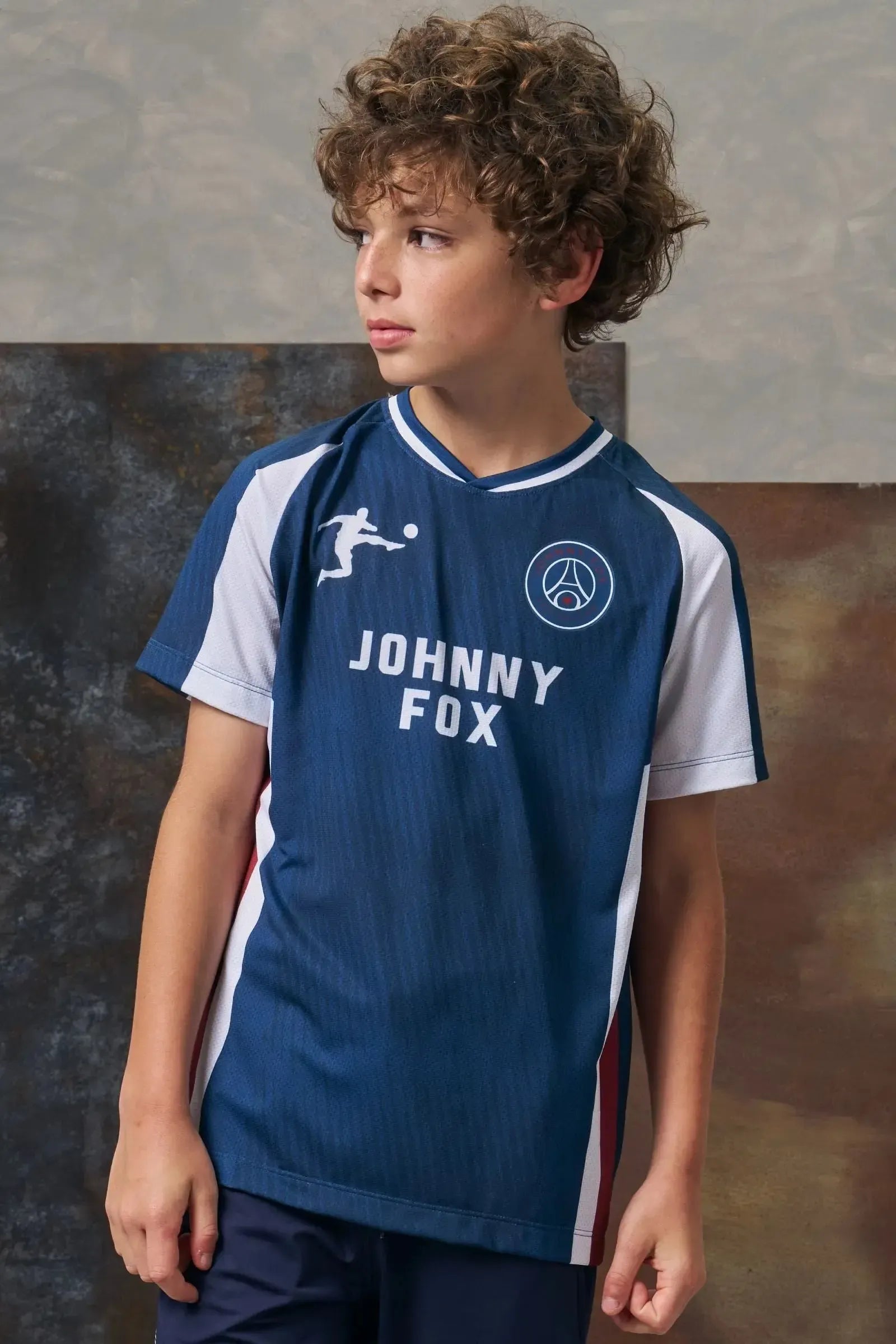 Camiseta em Malha Dry Sports 96366 Johnny Fox Teen Menino