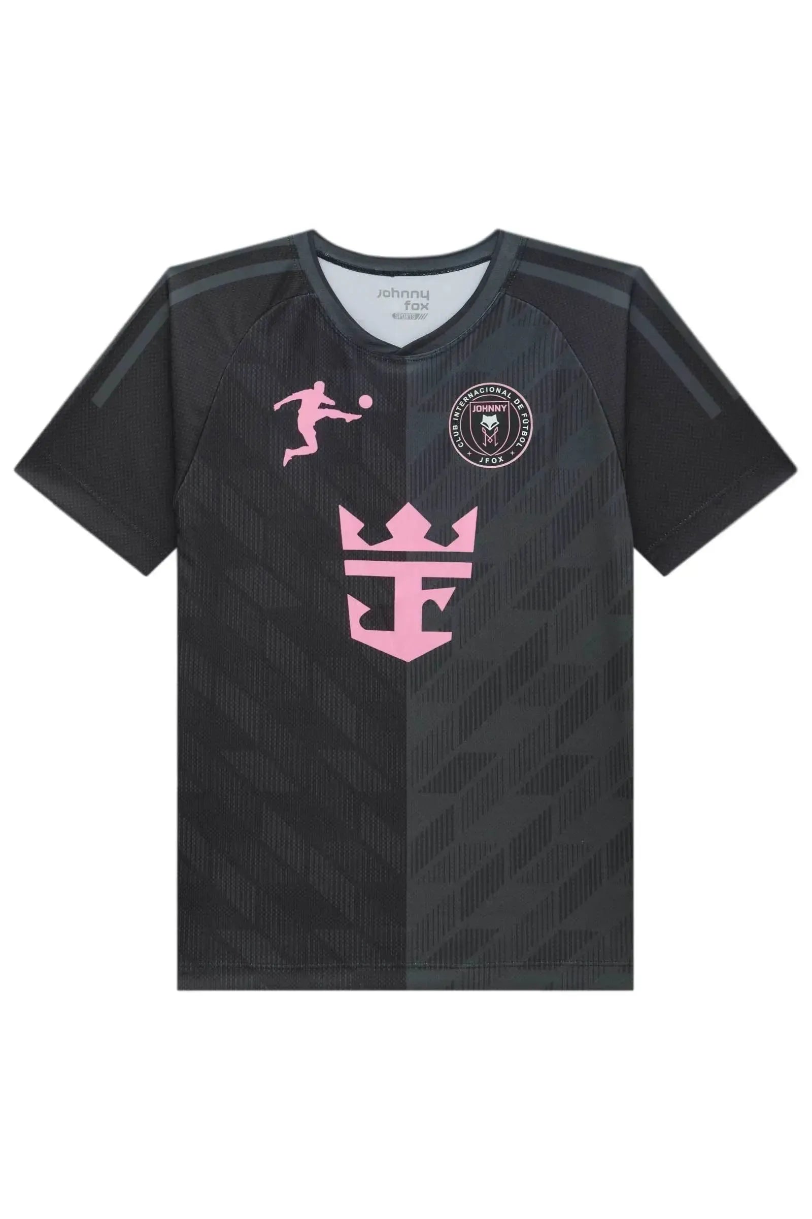 Camiseta em Malha Dry Sports 96371 Johnny Fox Teen Menino