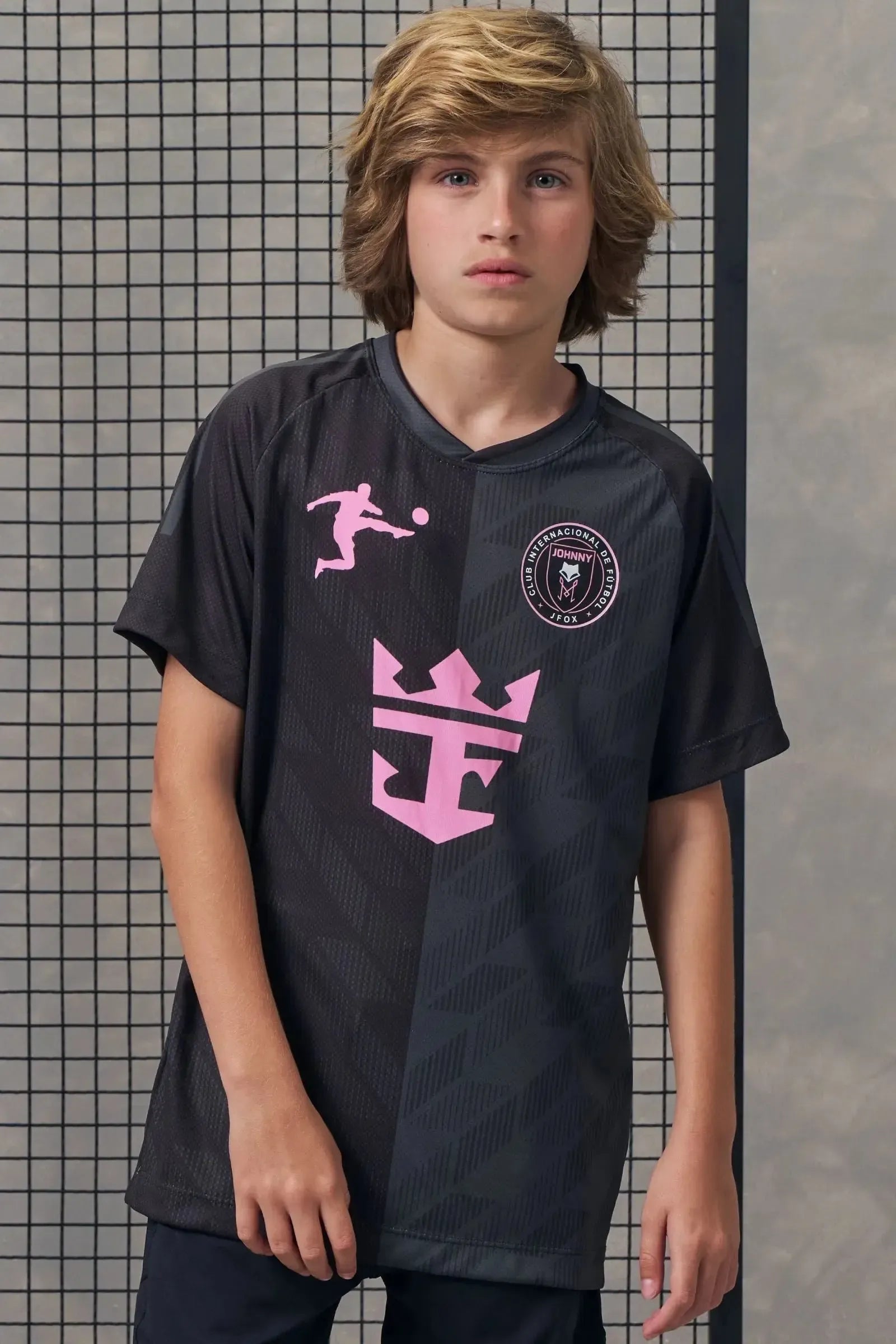 Camiseta em Malha Dry Sports 96371 Johnny Fox Teen Menino