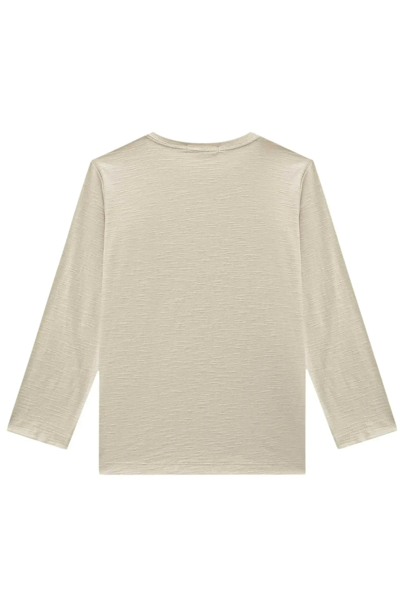 Camiseta em Malha Flamê 89263 LucBoo Infantil Menino