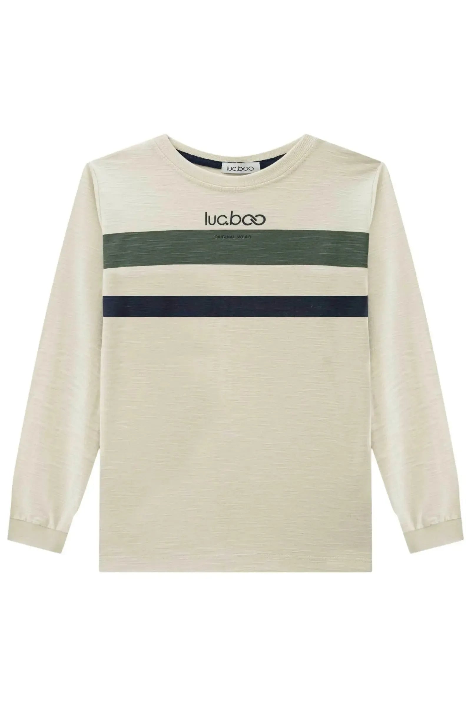 Camiseta em Malha Flamê 89361 LucBoo Infantil Menino