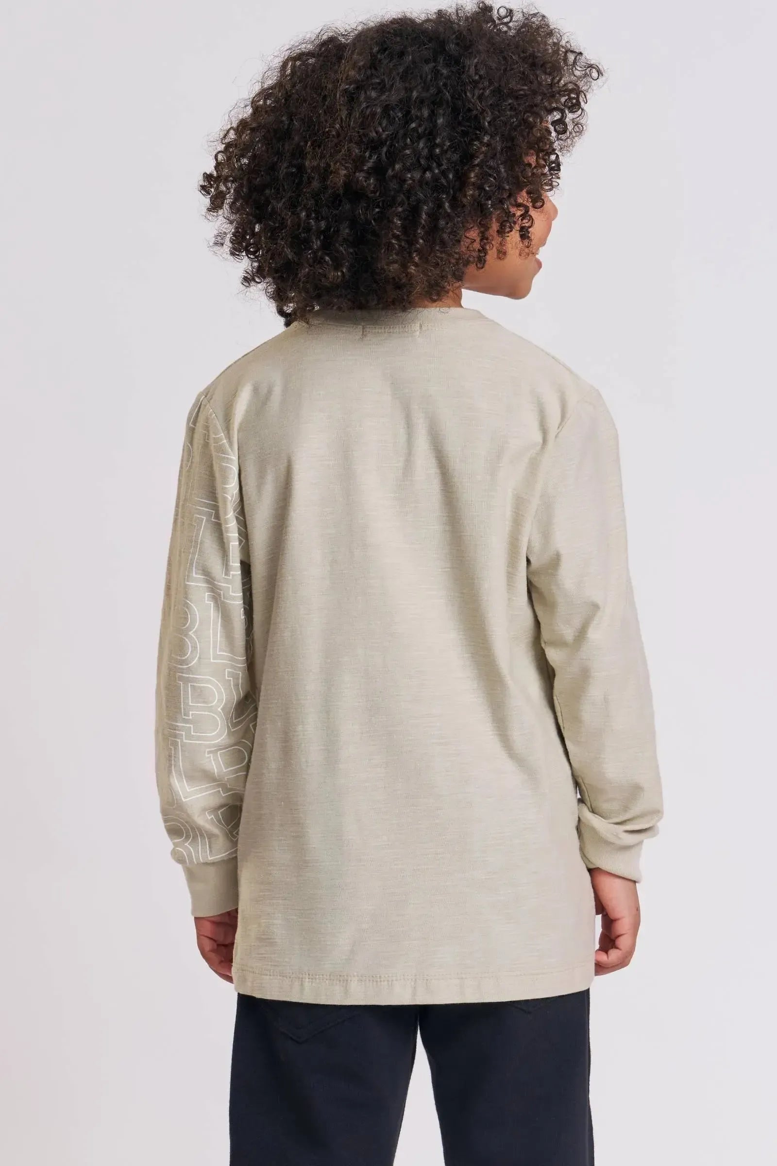 Camiseta em Malha Flamê 89362 LucBoo Infantil Menino