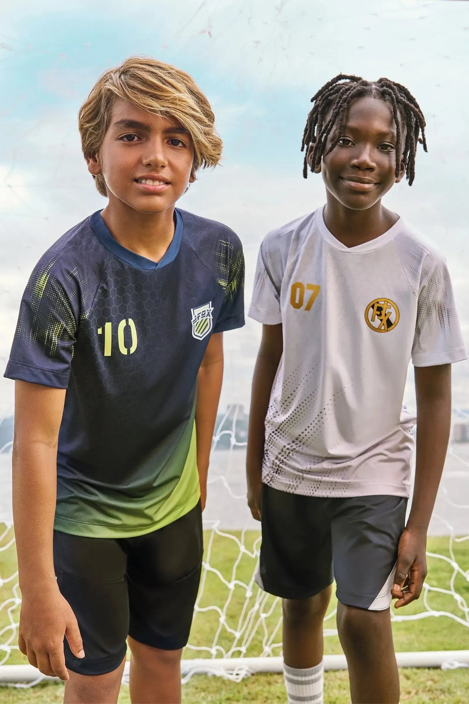 Camiseta em Malha Space Green 85641 Johnny Fox Teen Menino