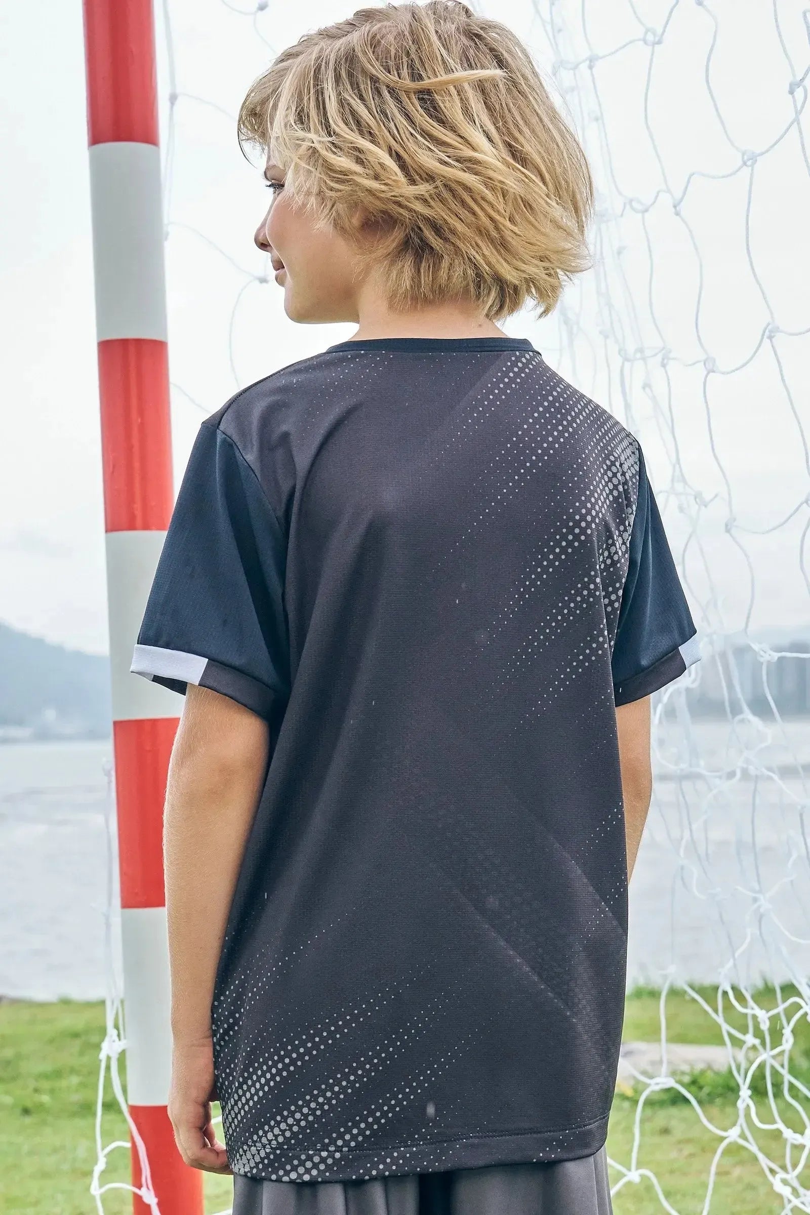 Camiseta em Malha Space Green 85680 Johnny Fox Teen Menino