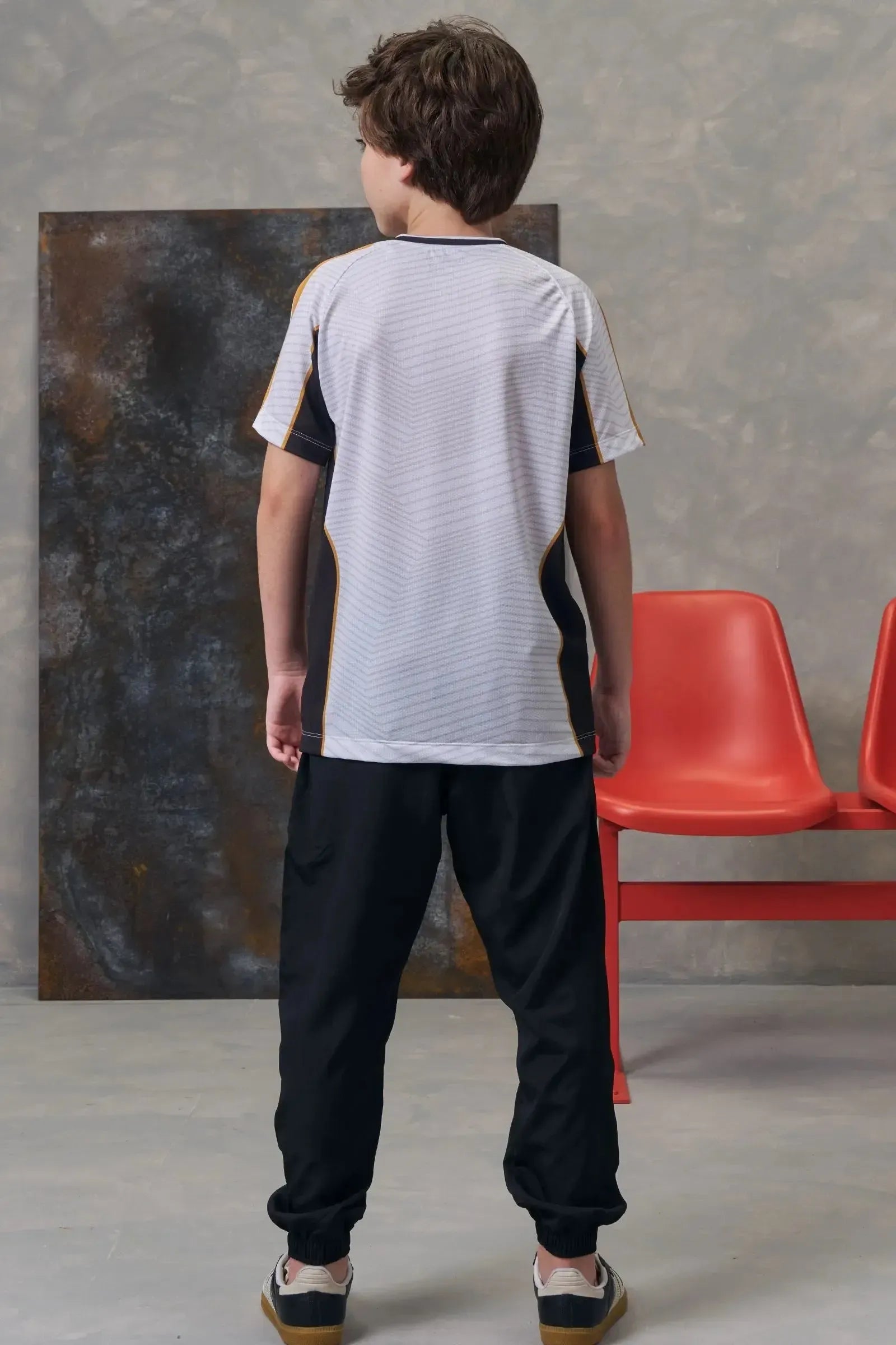 Camiseta em Malha Space Green 96372 Johnny Fox Teen Menino