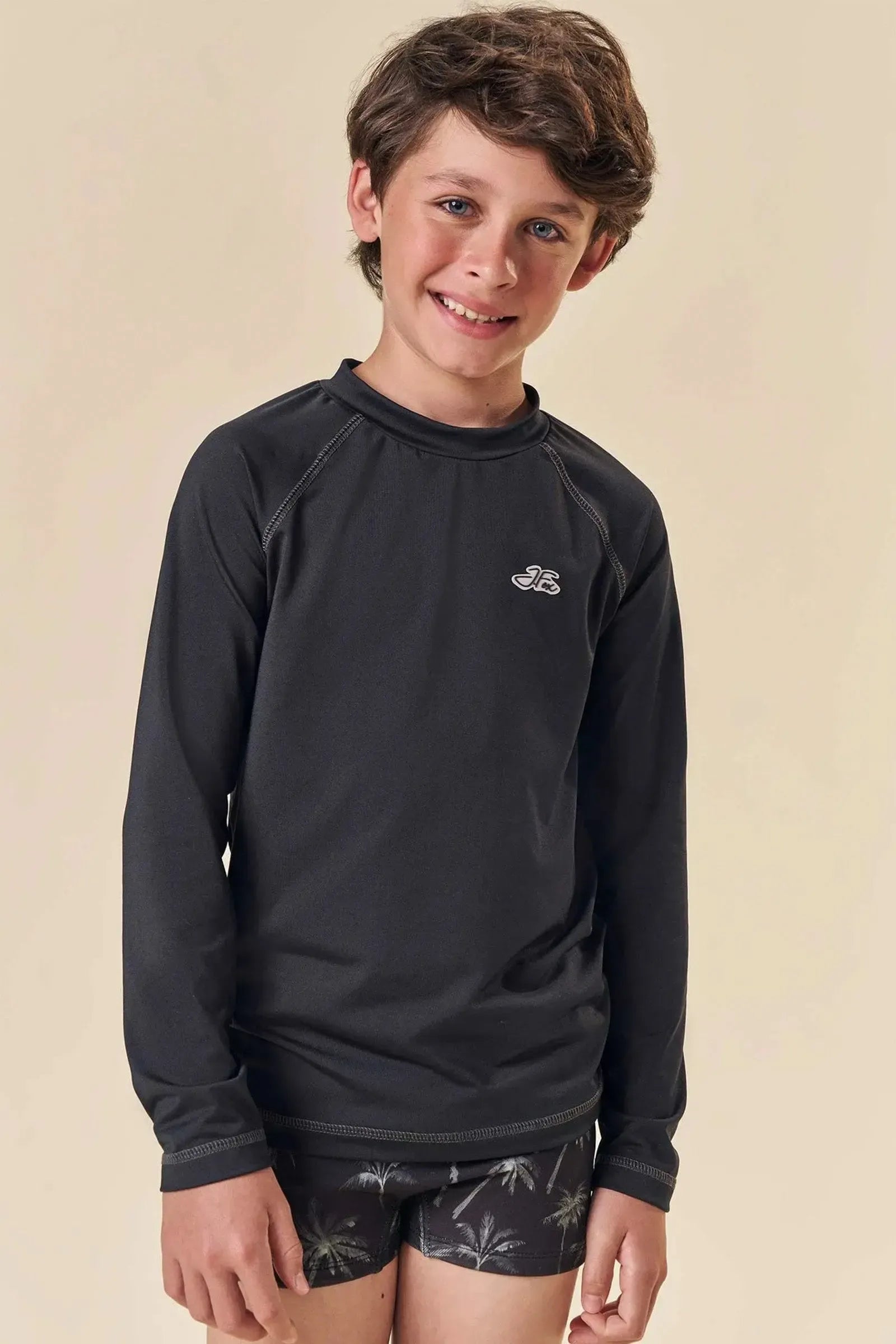 Camiseta em Malha Uv Dry com Proteção UV 50+ 84325 Johnny Fox Teen Menino