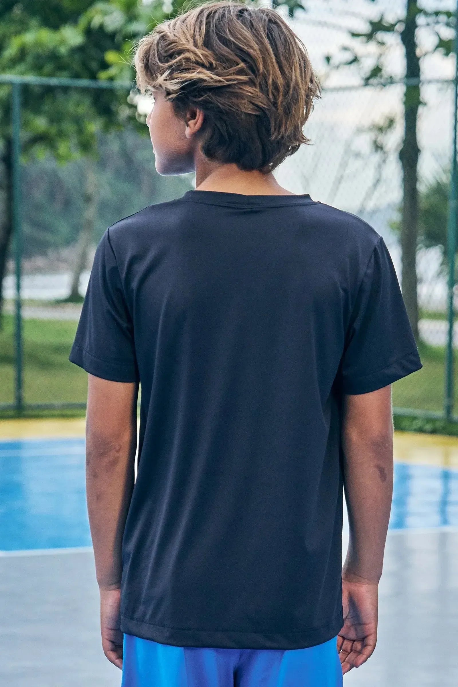 Camiseta em Malha Uv Dry com Proteção Uv50+ 85623 Johnny Fox Teen Menino
