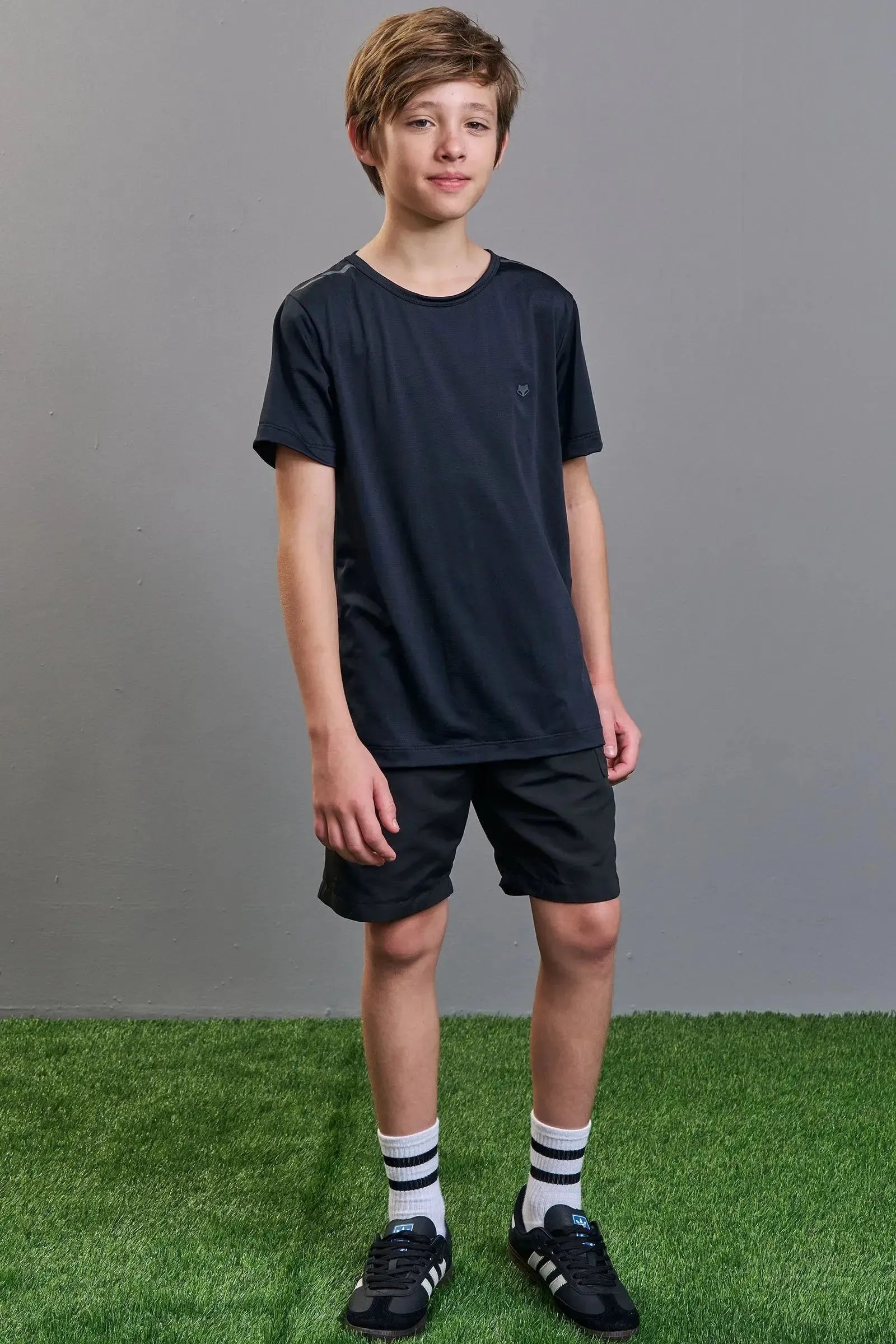 Camiseta em Malha Yuki 92969 Johnny Fox Teen Menino