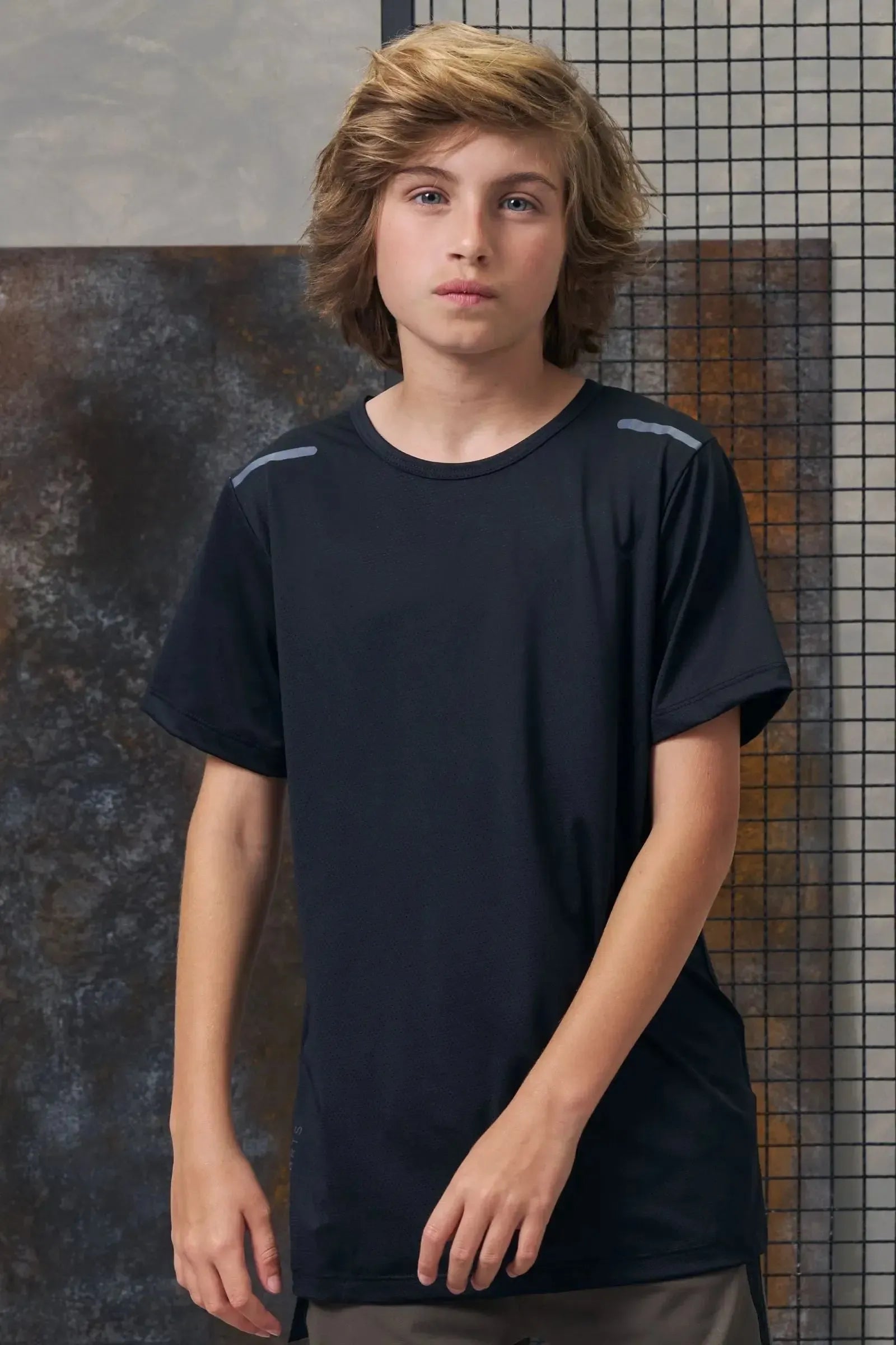 Camiseta em Malha Yuki com Elastano 96010 Johnny Fox Teen Menino