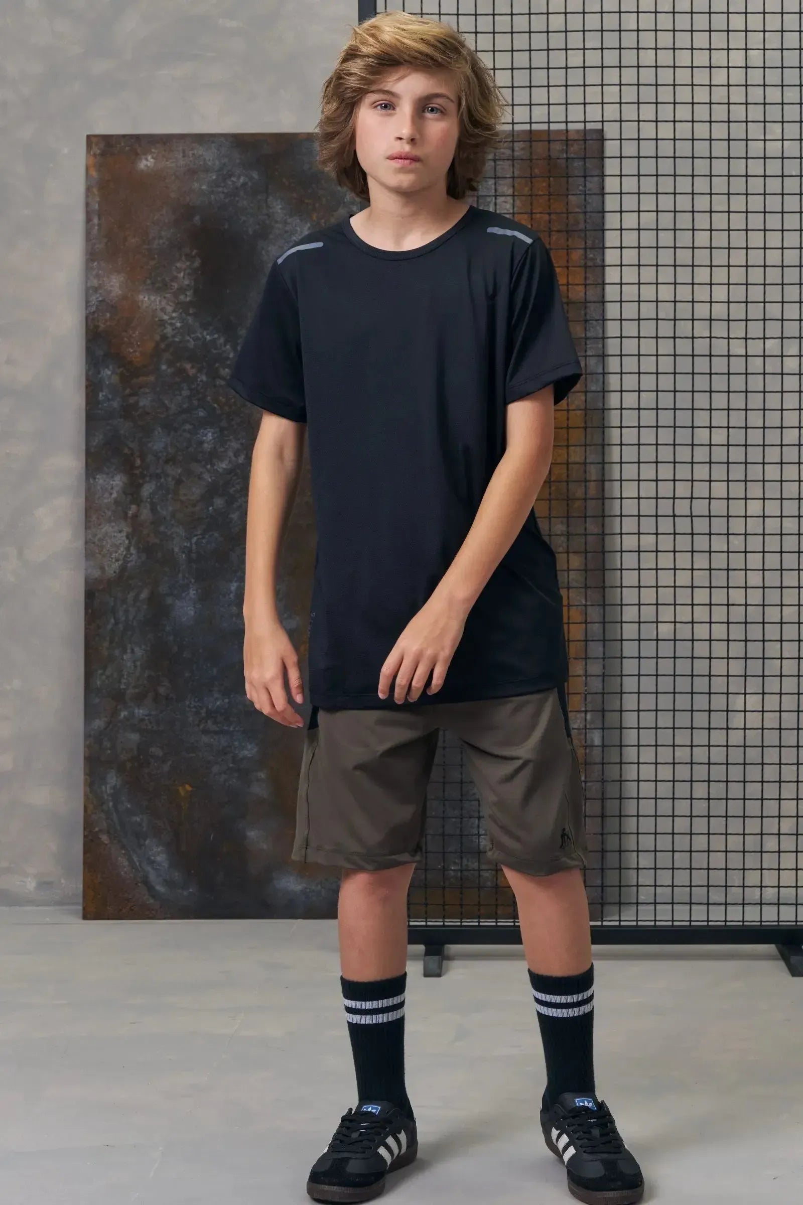 Camiseta em Malha Yuki com Elastano 96010 Johnny Fox Teen Menino