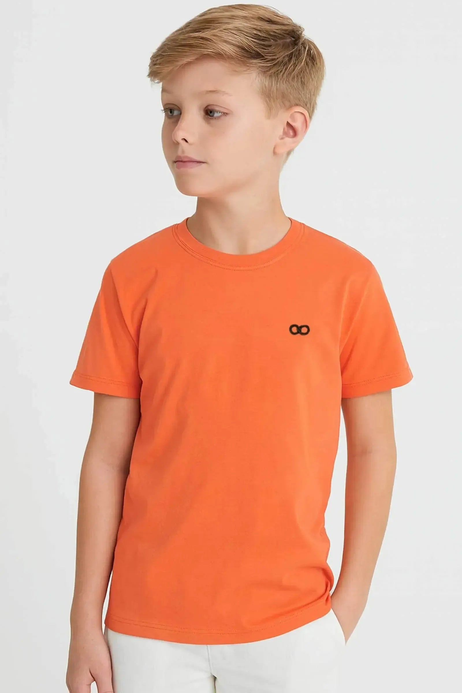 Camiseta em Meia Malha 94542 LucBoo Infantil Menino