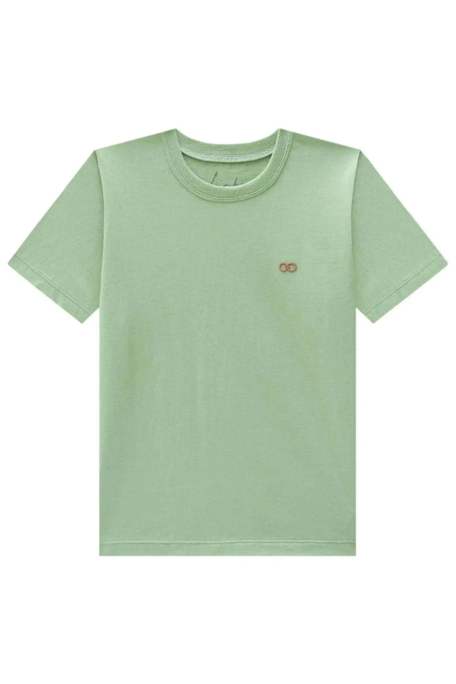 Camiseta em Meia Malha 94542 LucBoo Infantil Menino
