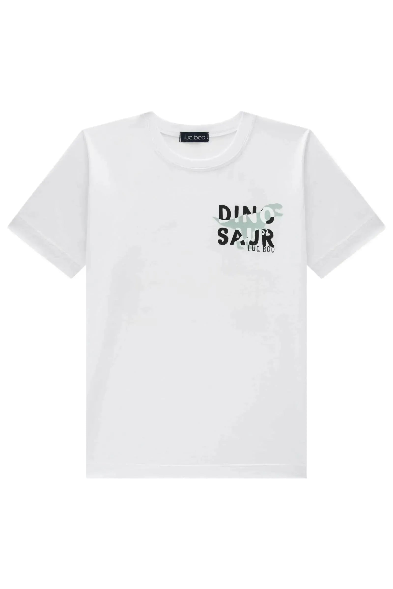 Camiseta em Meia Malha 94774 LucBoo Infantil Menino