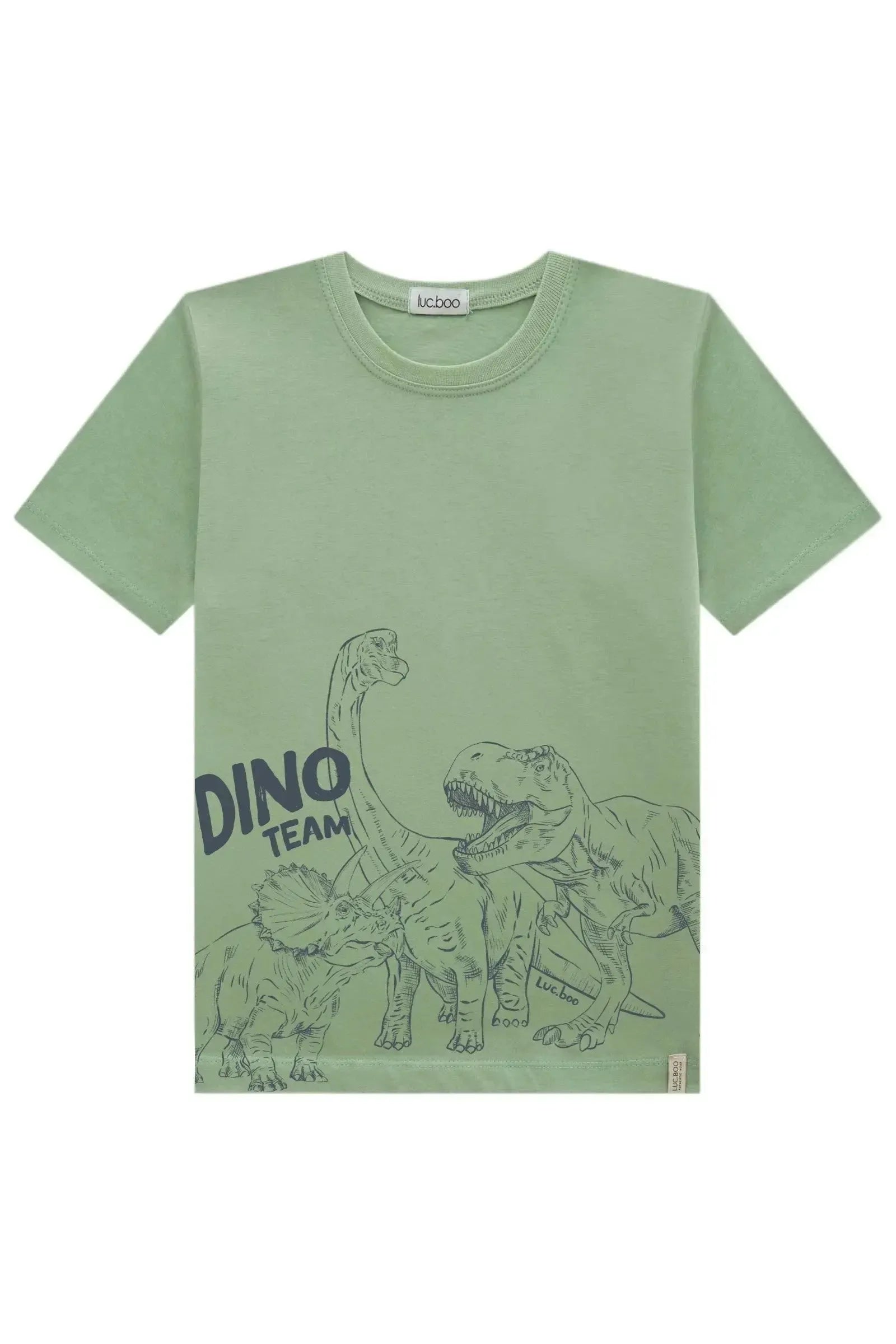 Camiseta em Meia Malha 94780 LucBoo Infantil Menino