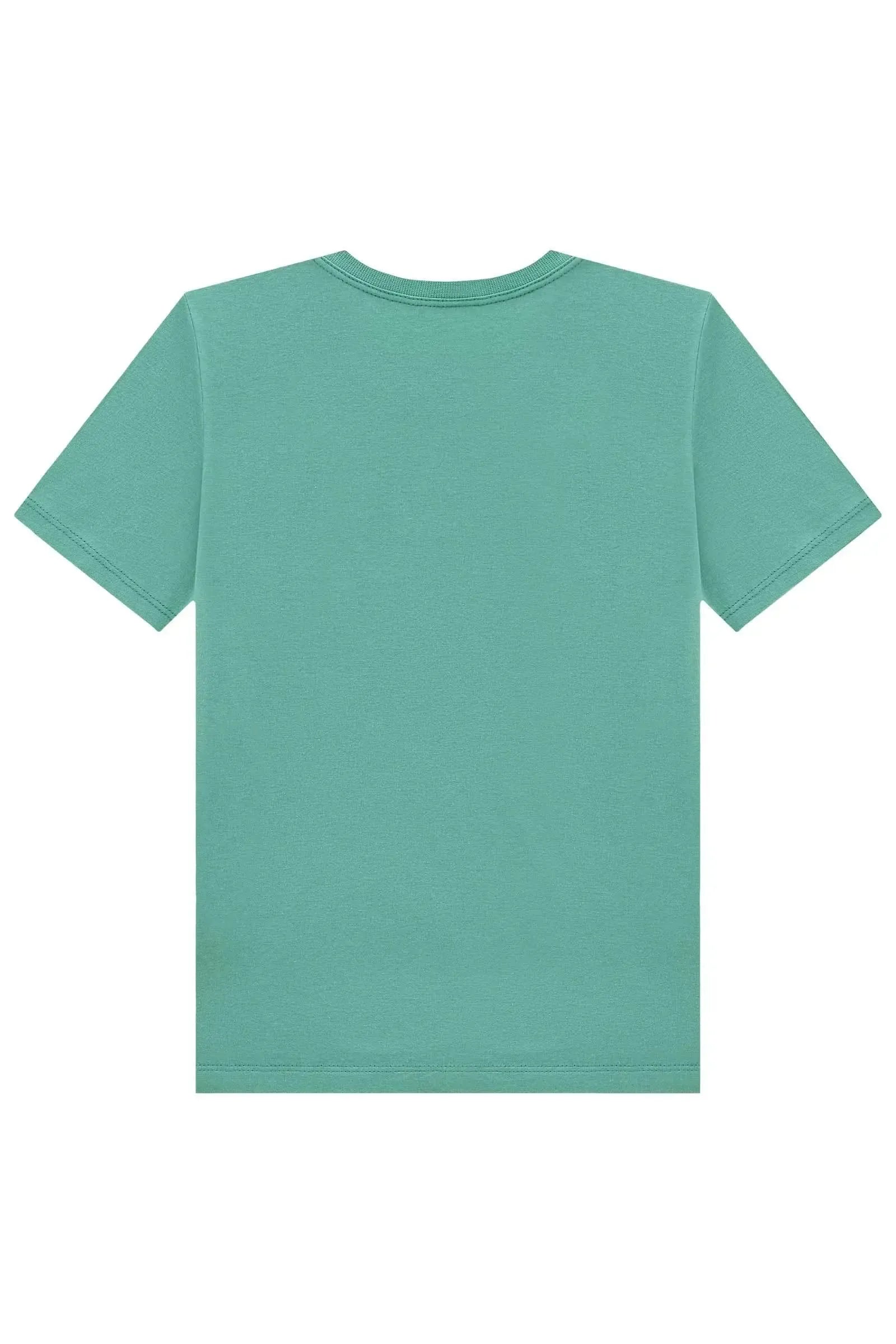 Camiseta em Meia Malha 96300 LucBoo Infantil Menino