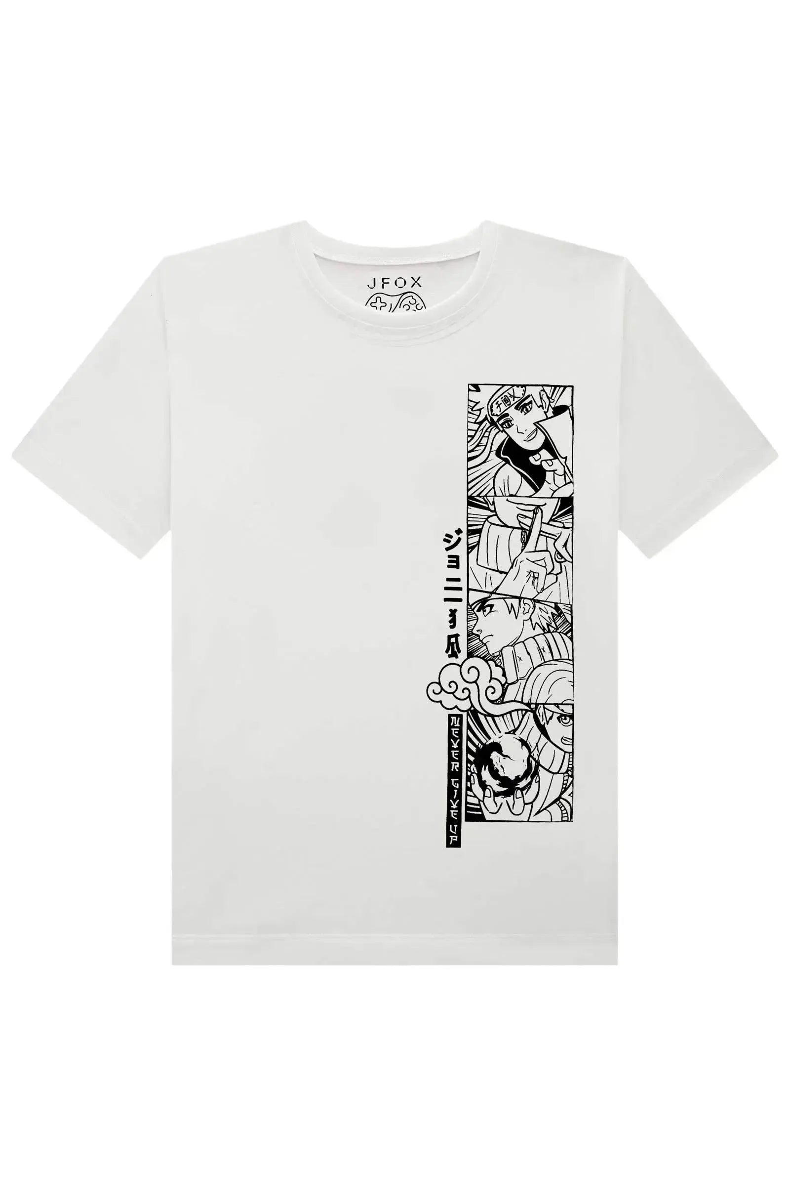 Camiseta em Meia Malha 83277 Johnny Fox Teen Menino