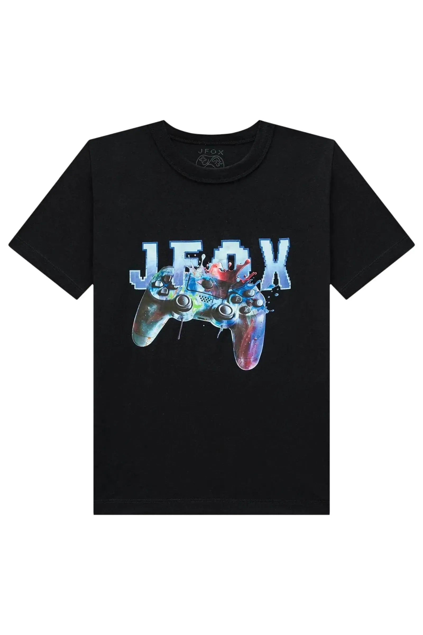 Camiseta em Meia Malha 83278 Johnny Fox Teen Menino