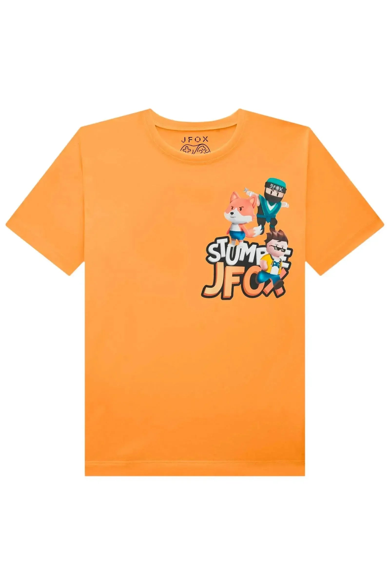 Camiseta em Meia Malha 83279 Johnny Fox Teen Menino