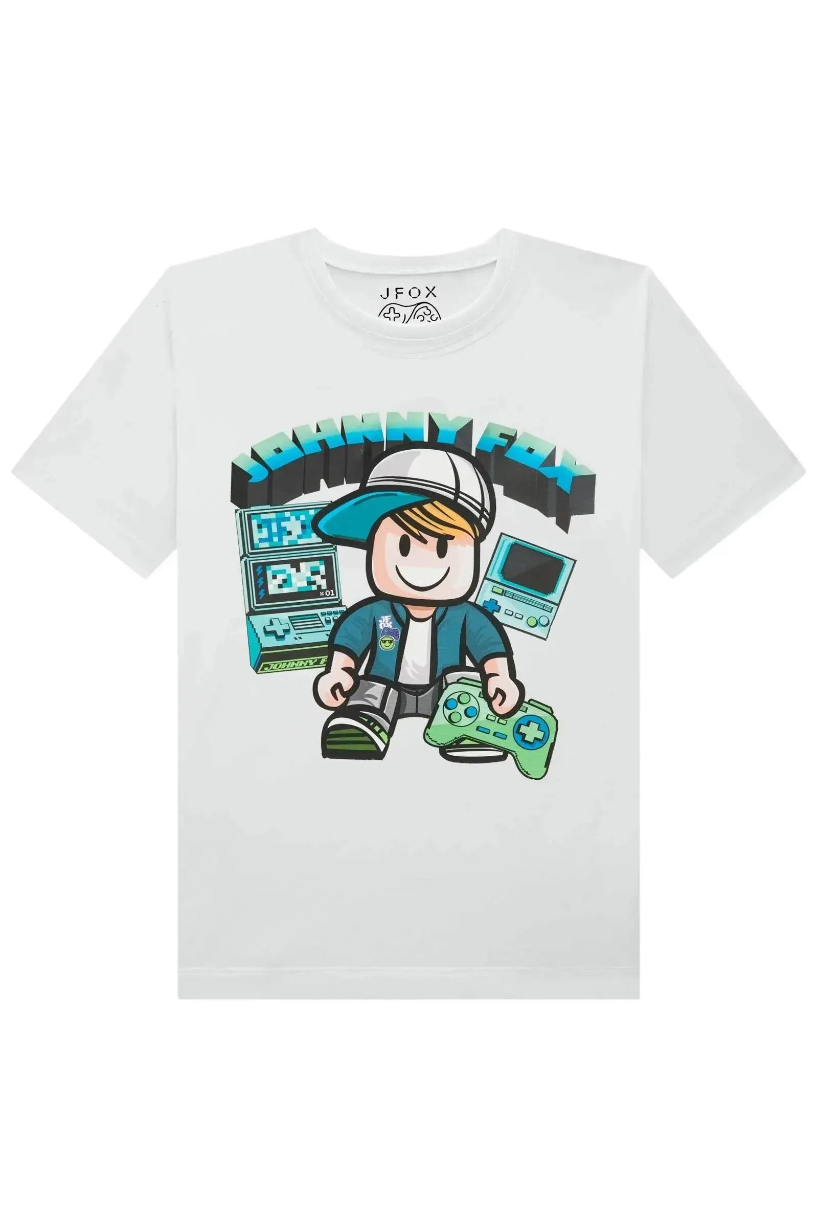 Camiseta em Meia Malha 83280 Johnny Fox Teen Menino