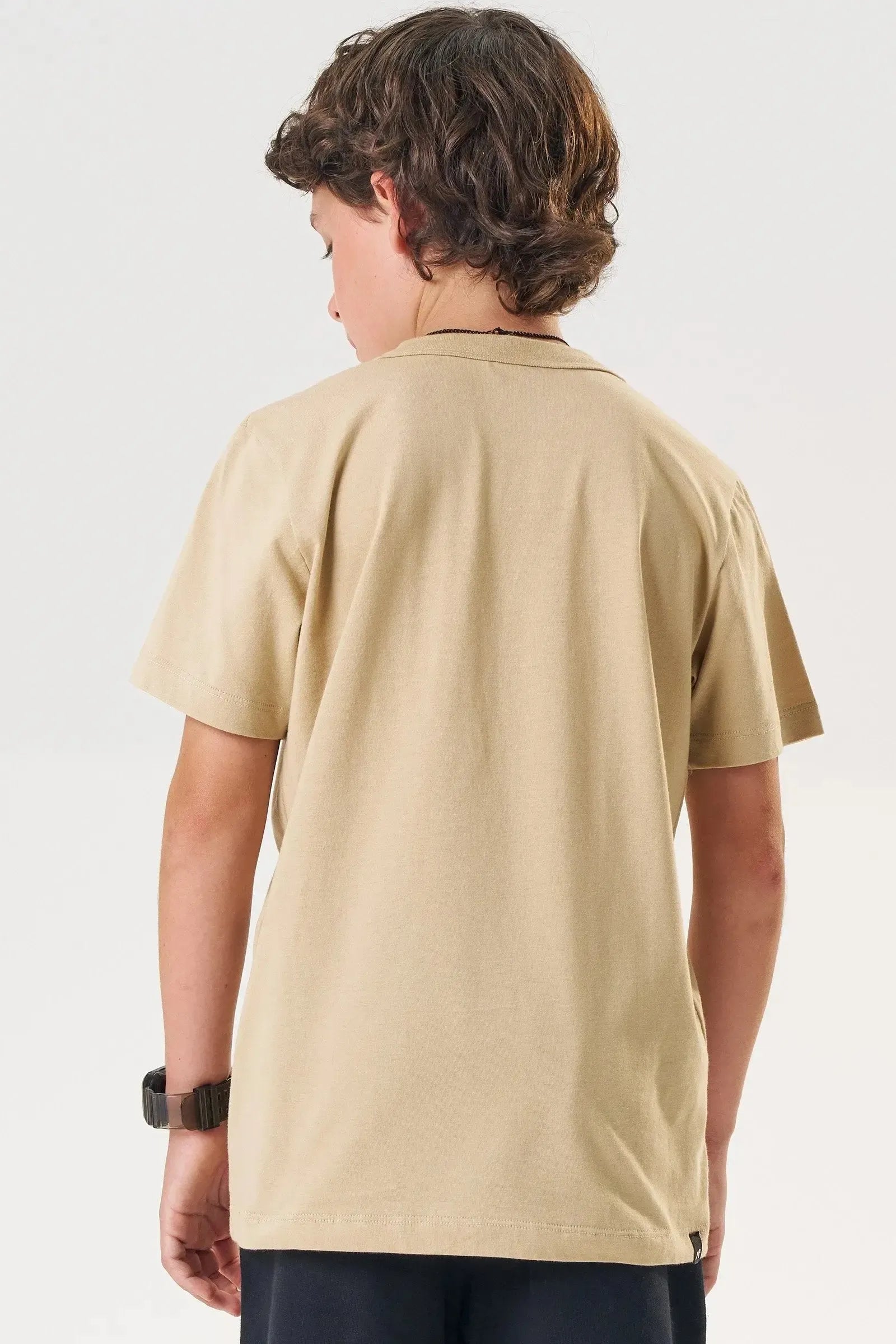 Camiseta em Meia Malha 83294 Johnny Fox Teen Menino