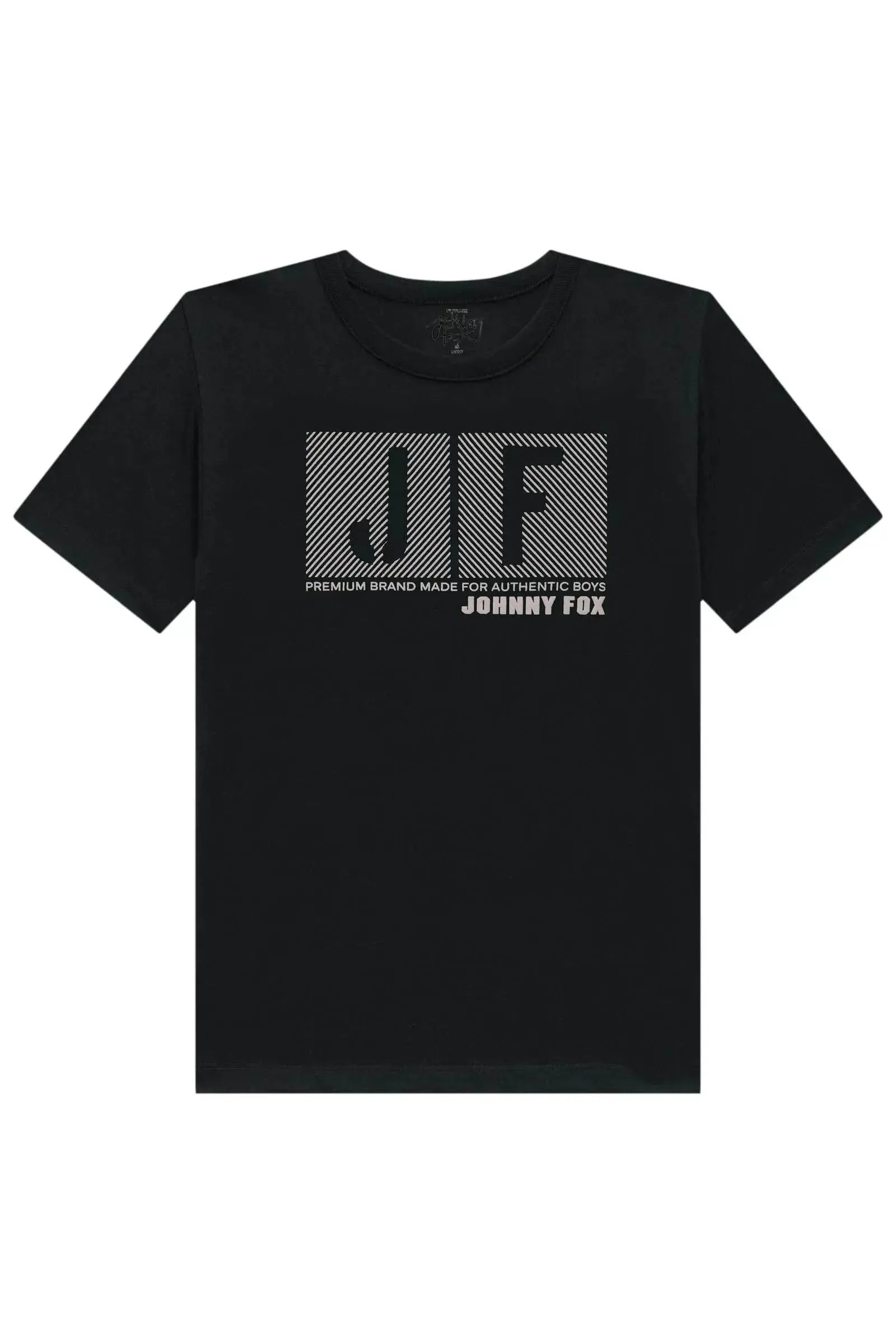 Camiseta em Meia Malha 83294 Johnny Fox Teen Menino