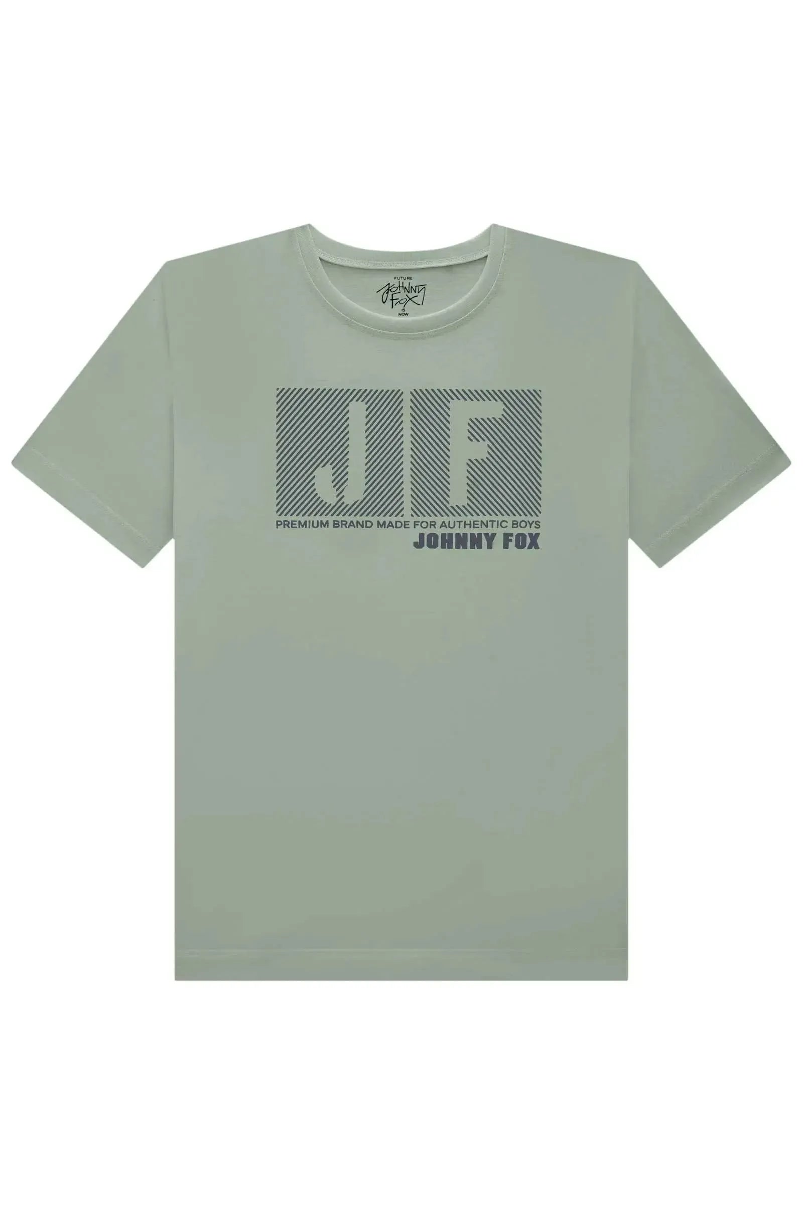 Camiseta em Meia Malha 83294 Johnny Fox Teen Menino