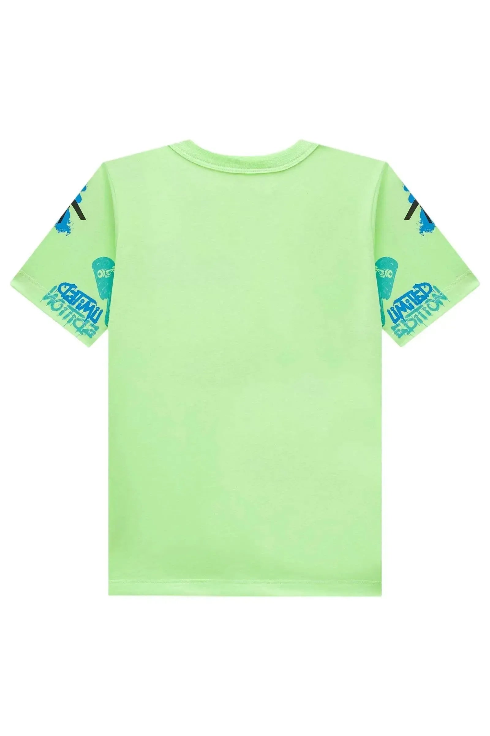 Camiseta em Meia Malha 83295 Johnny Fox Teen Menino