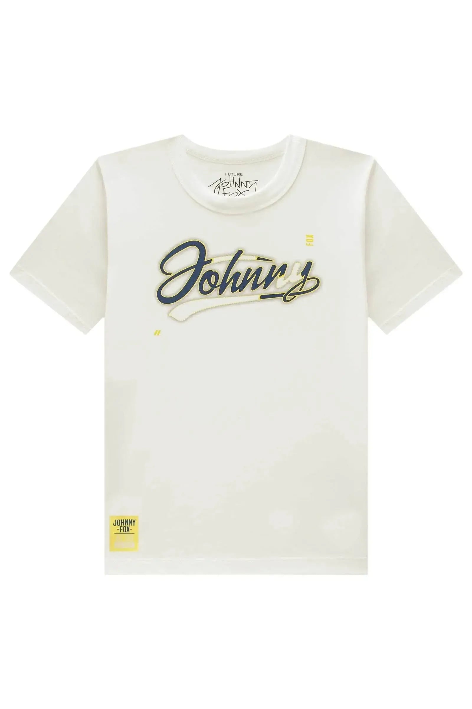 Camiseta em Meia Malha 83300 Johnny Fox Teen Menino