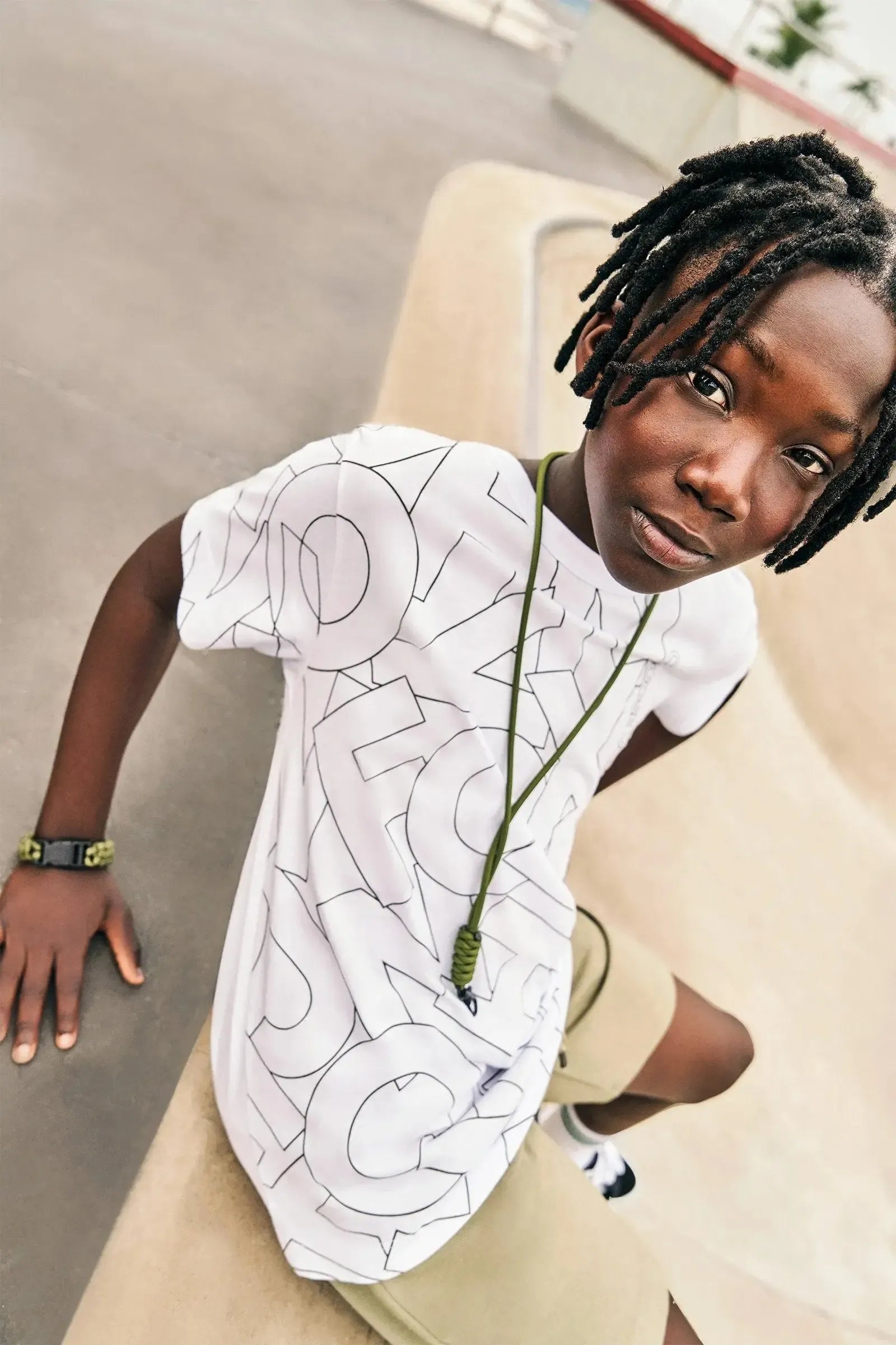 Camiseta em Meia Malha 83316 Johnny Fox Teen Menino