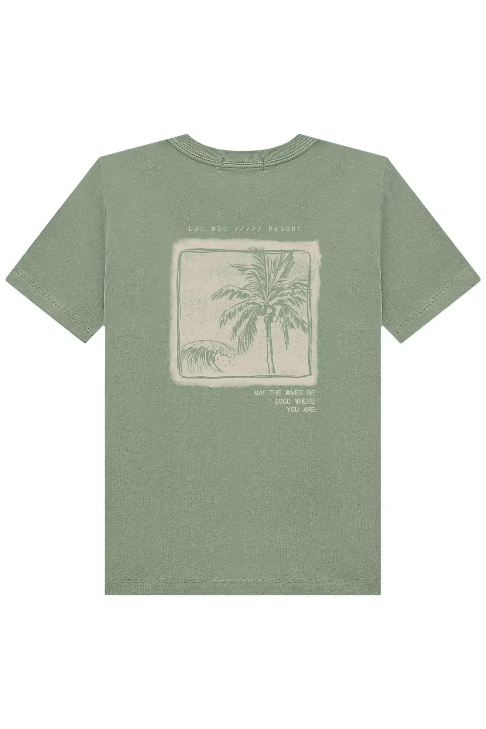 Camiseta em Meia Malha 83340 LucBoo Infantil Menino