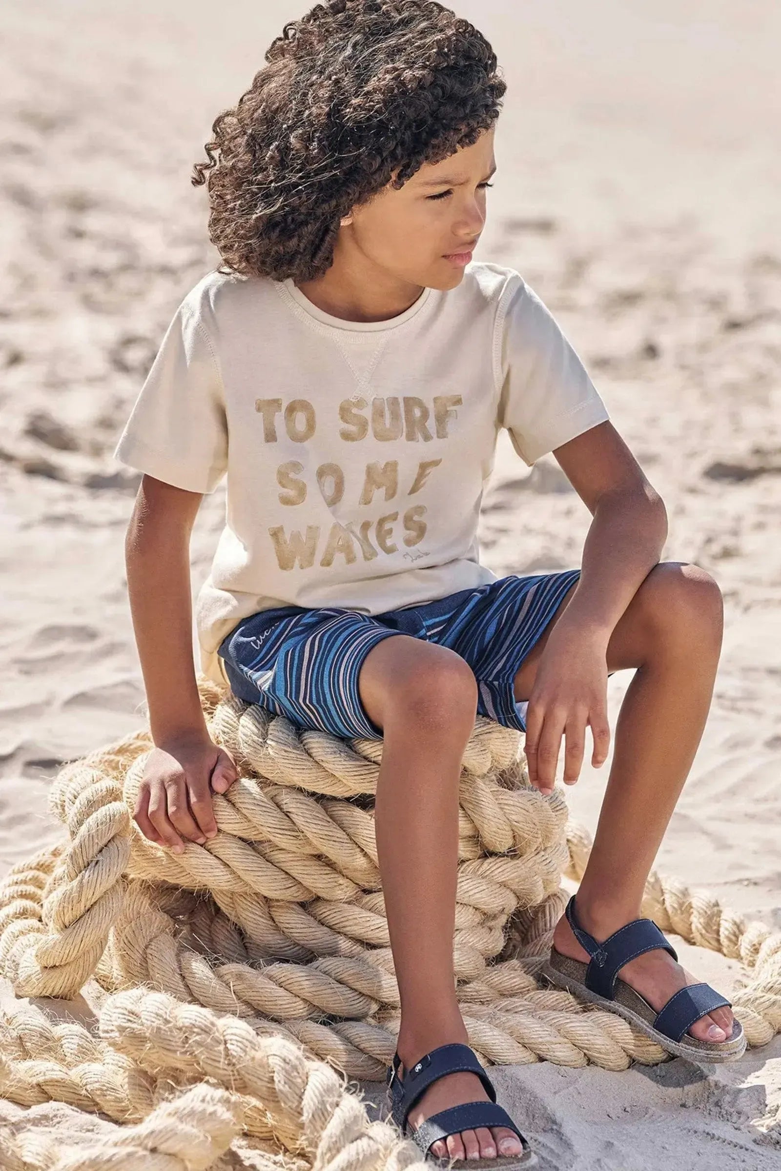 Camiseta em Meia Malha 83342 LucBoo Infantil Menino